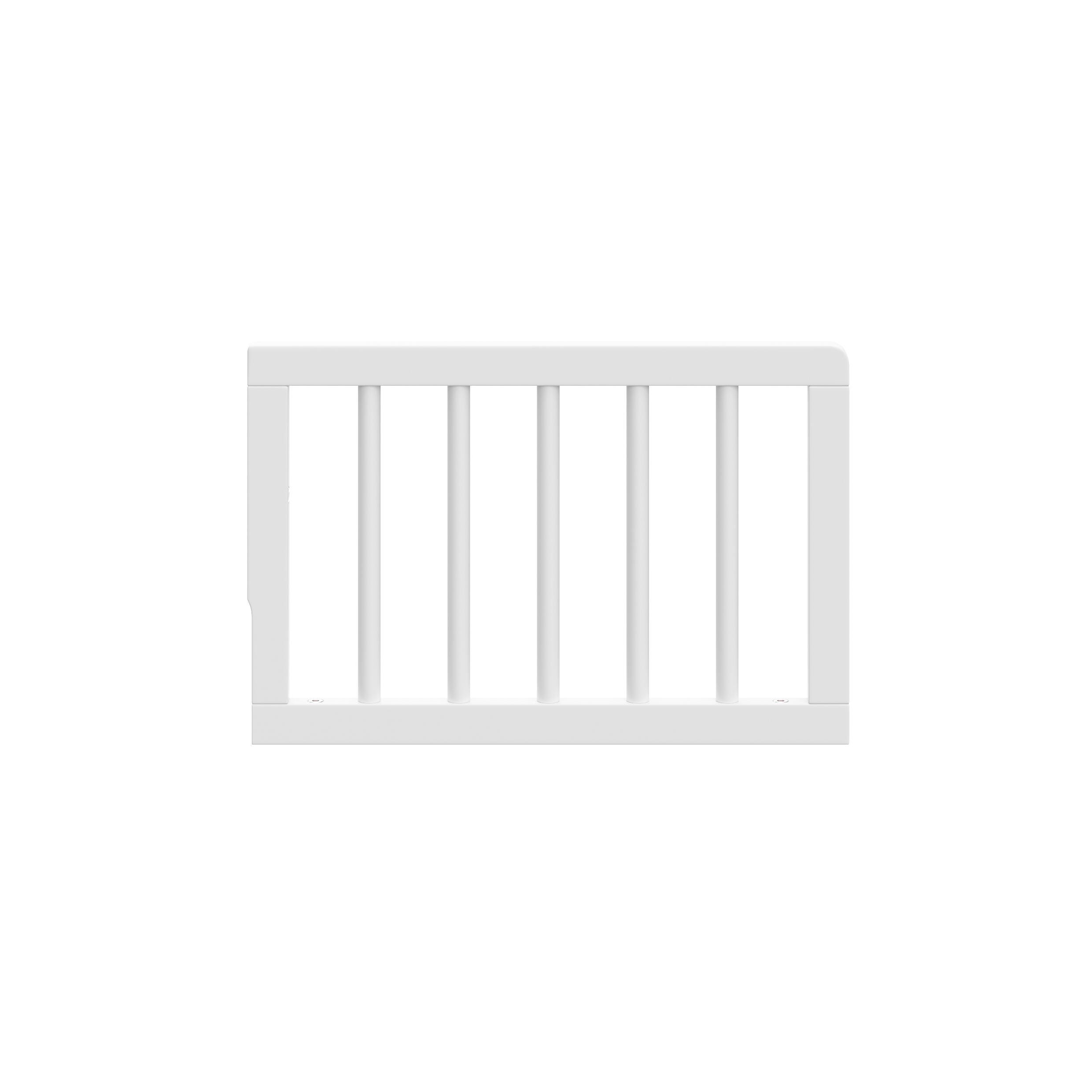 Graco Toddler Safety Guardrail (Dowels), White, large