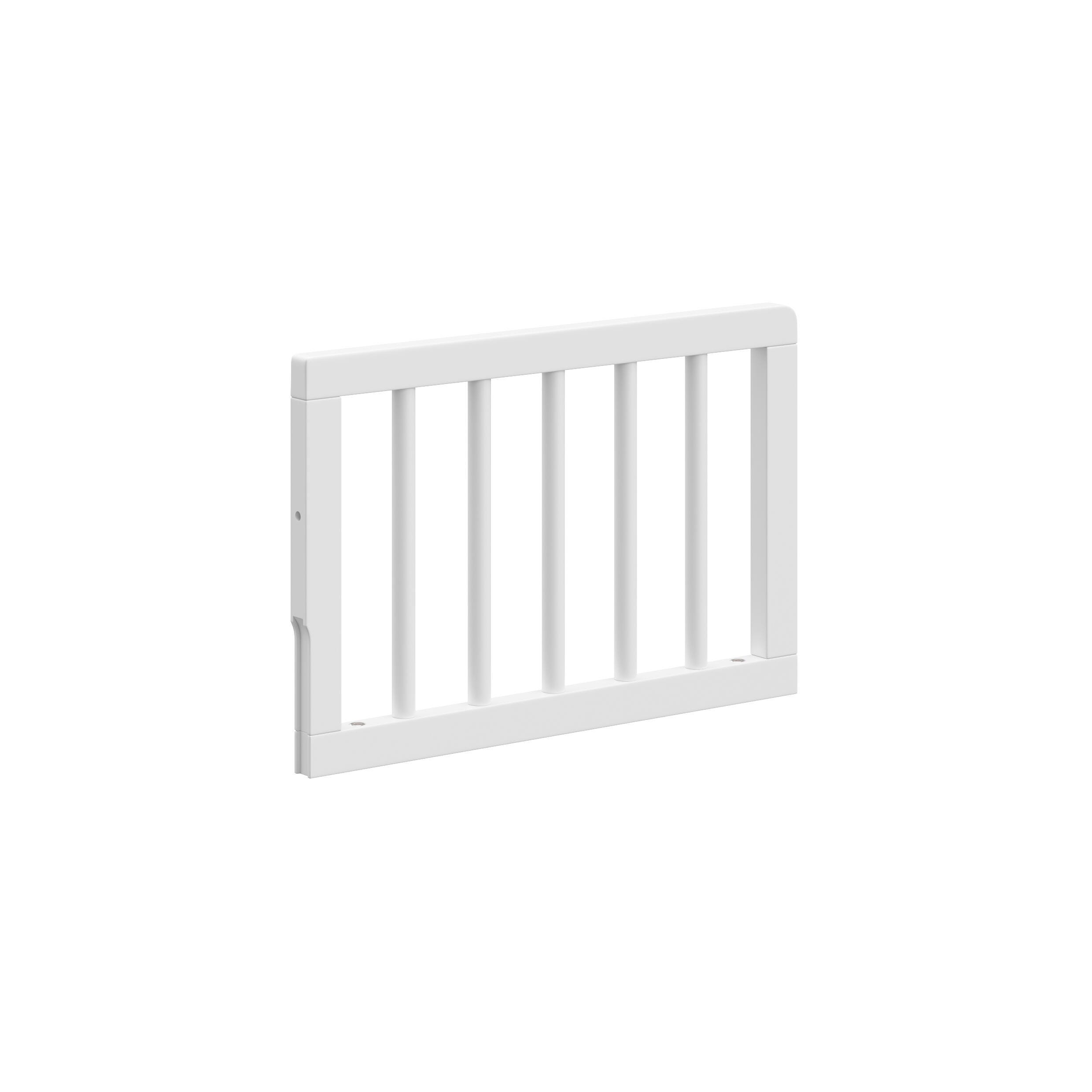 Graco Toddler Safety Guardrail (Dowels), White, large