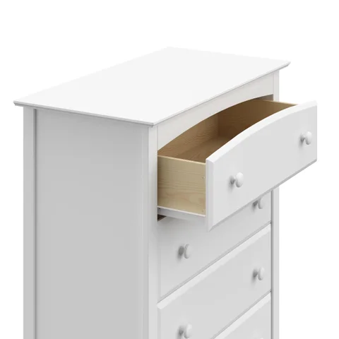 storkcraft kenton 5 drawer dresser grey Storkcraft Kenton 5-Drawer Dresser, Black
