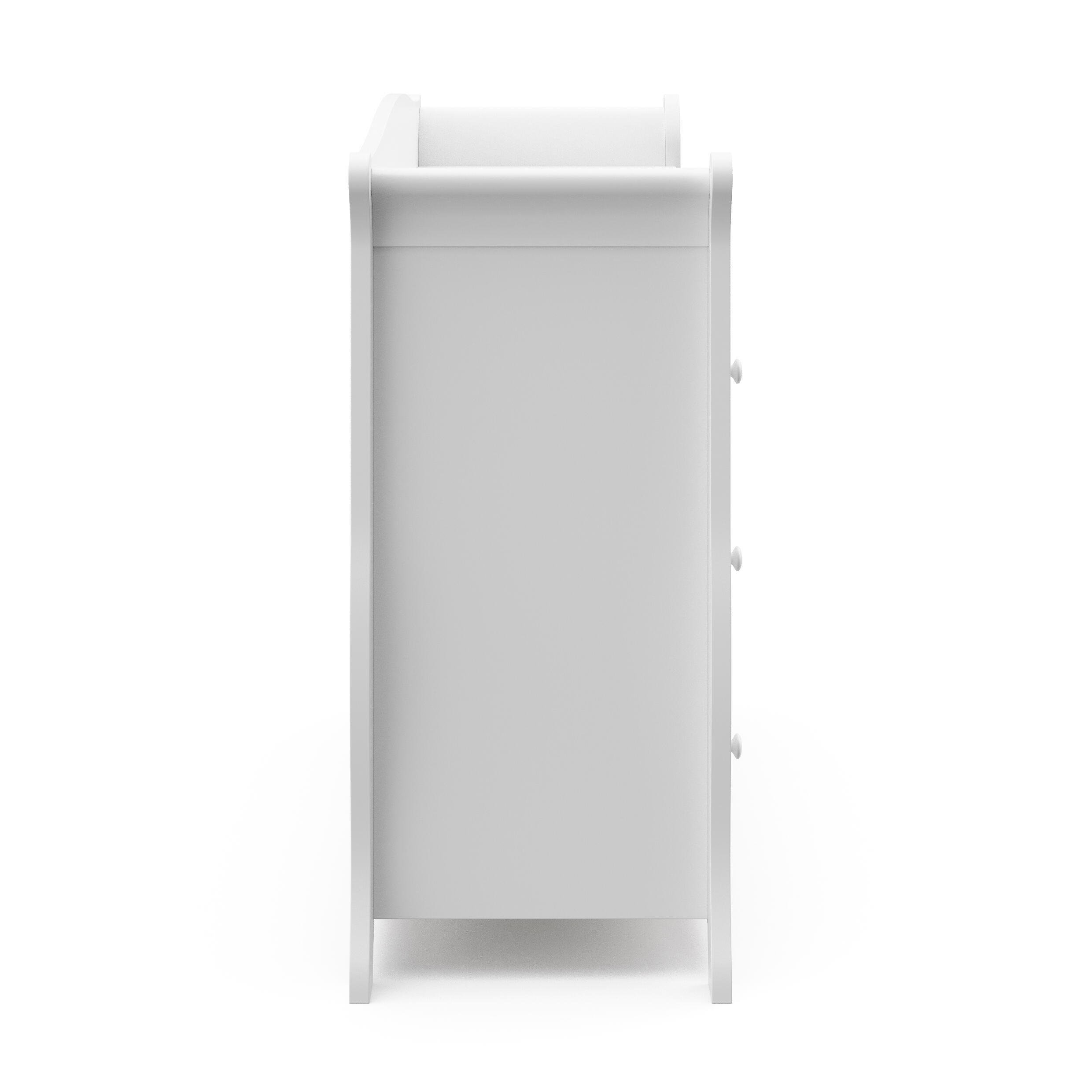 Storkcraft Avalon 6 Drawer Double Dresser, White, large