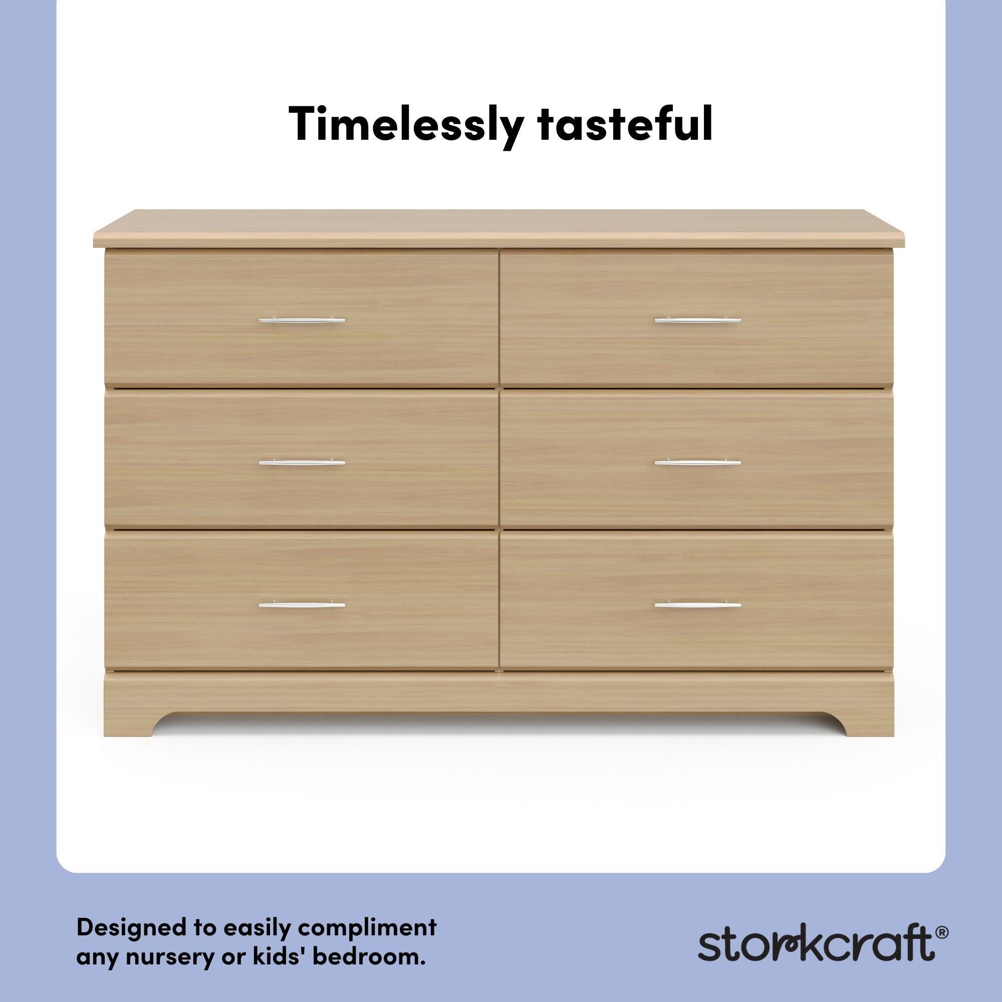 Storkcraft Brookside 6 Drawer Double Dresser | Ashley Storkcraft Brookside 6 Drawer Double Dresser | Ashley