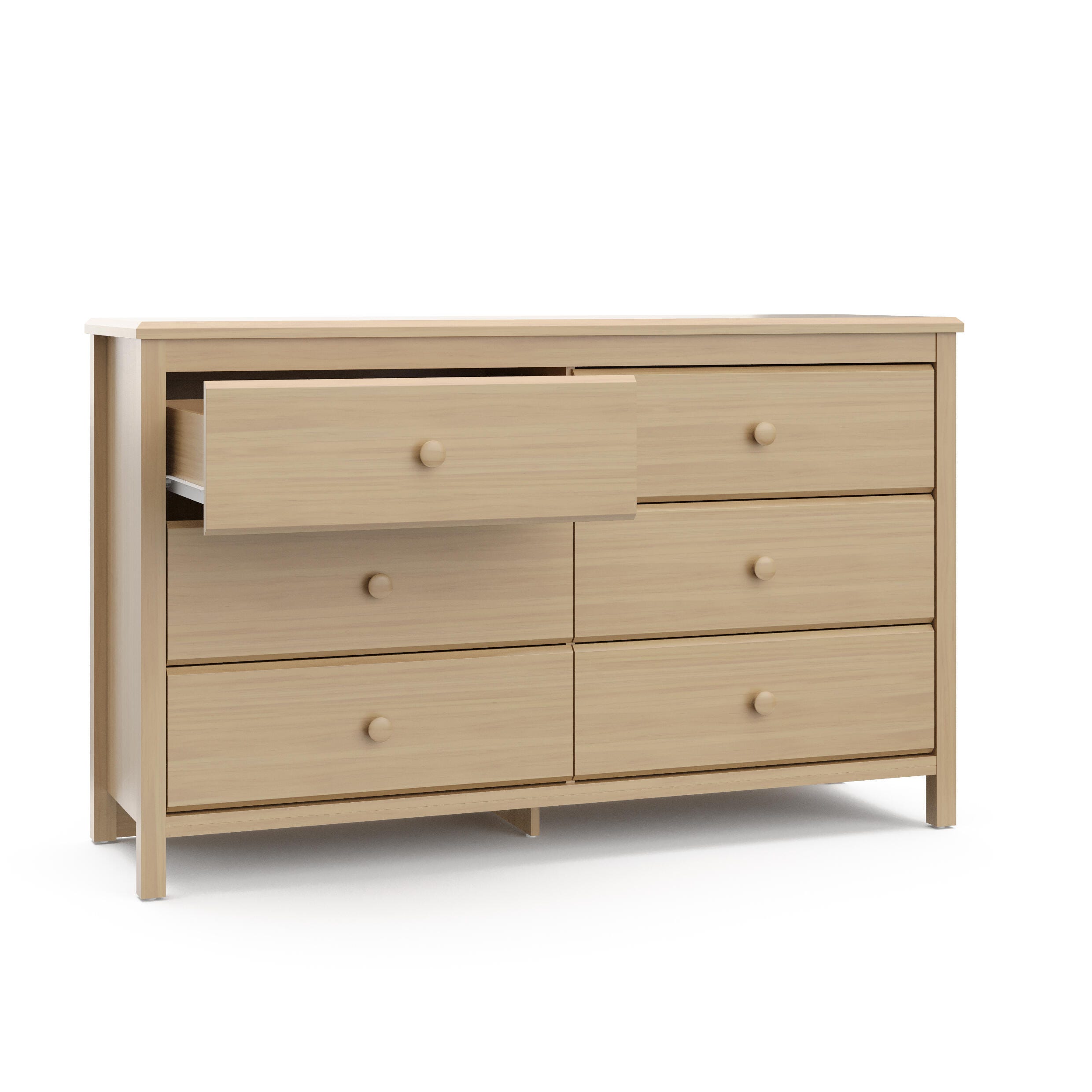 storkcraft modern 6 drawer double dresser Storkcraft Brookside 6 Drawer Dresser