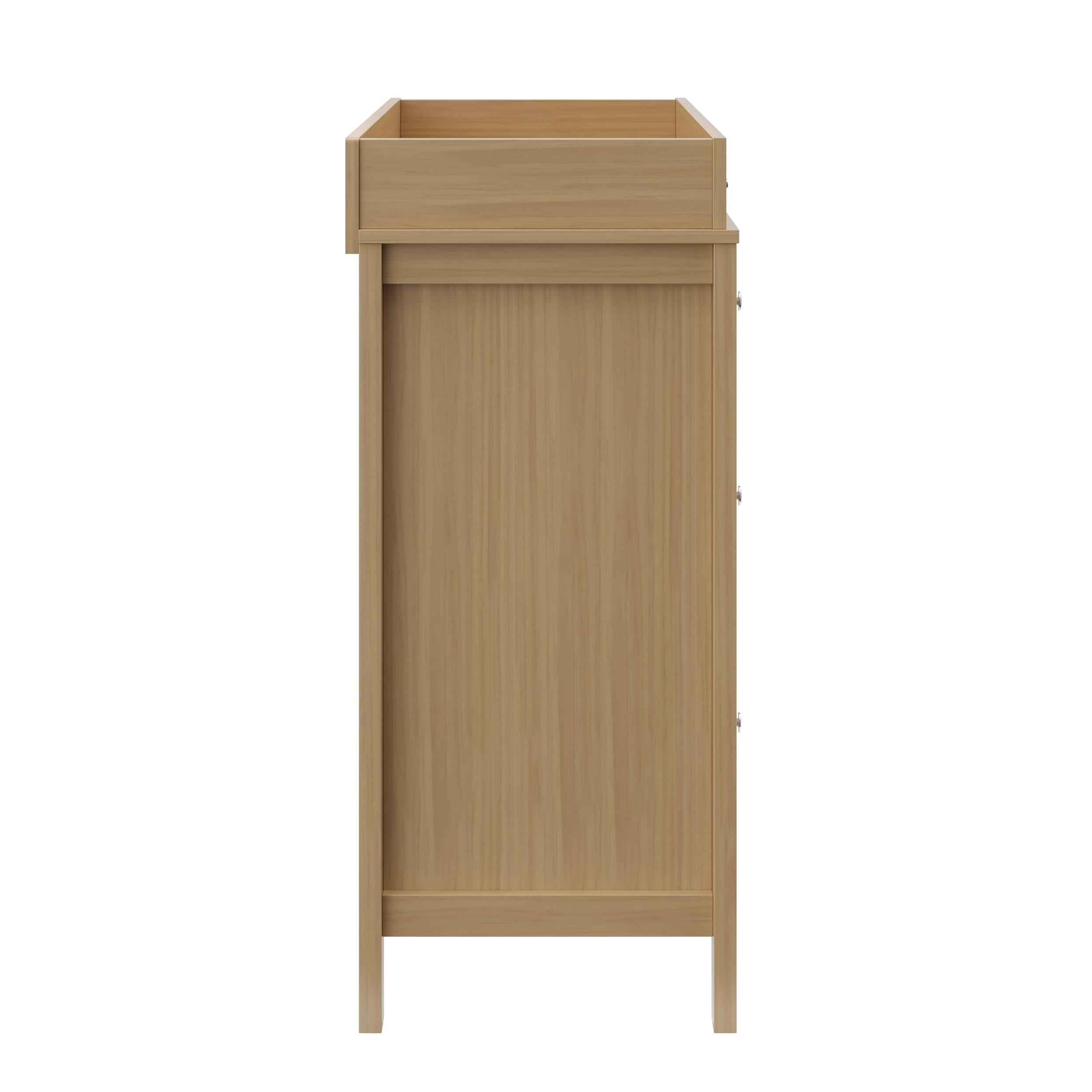 Storkcraft Horizon 3 Drawer Chest with Changing Topper, Driftwood, large