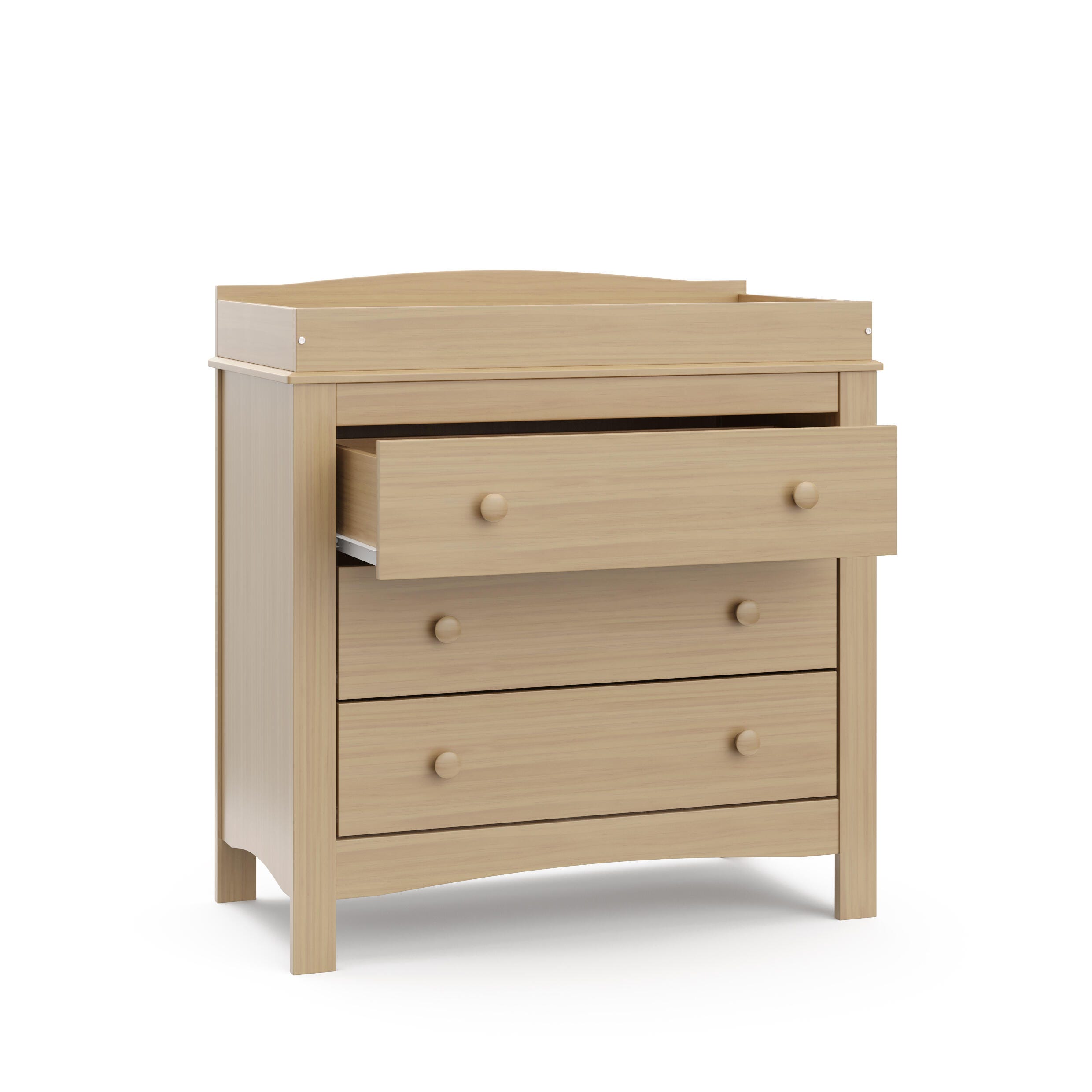 Graco Noah 3 Drawer Chest with Changing Topper, Driftwood, large