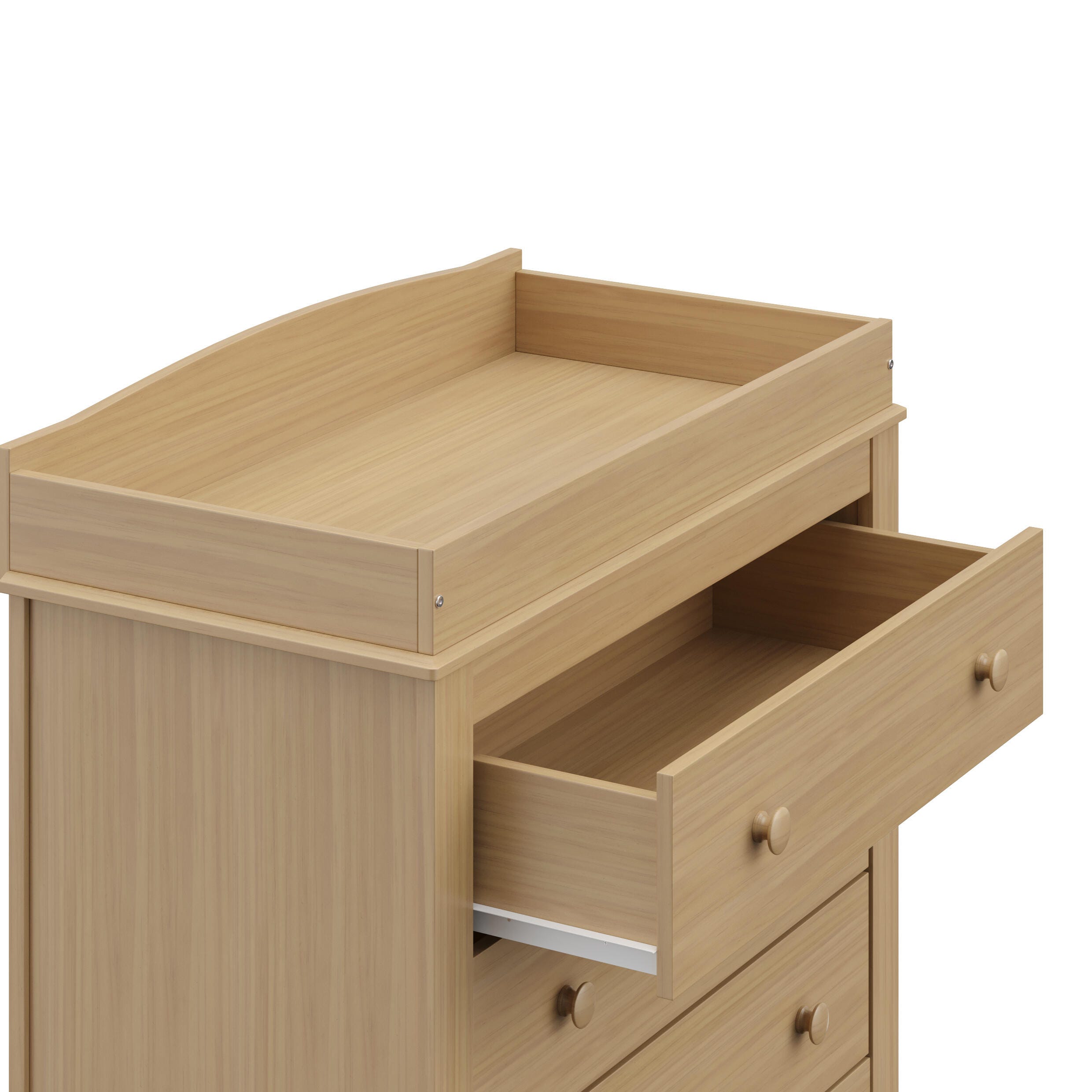 Graco Noah 3 Drawer Chest with Changing Topper, Driftwood, large