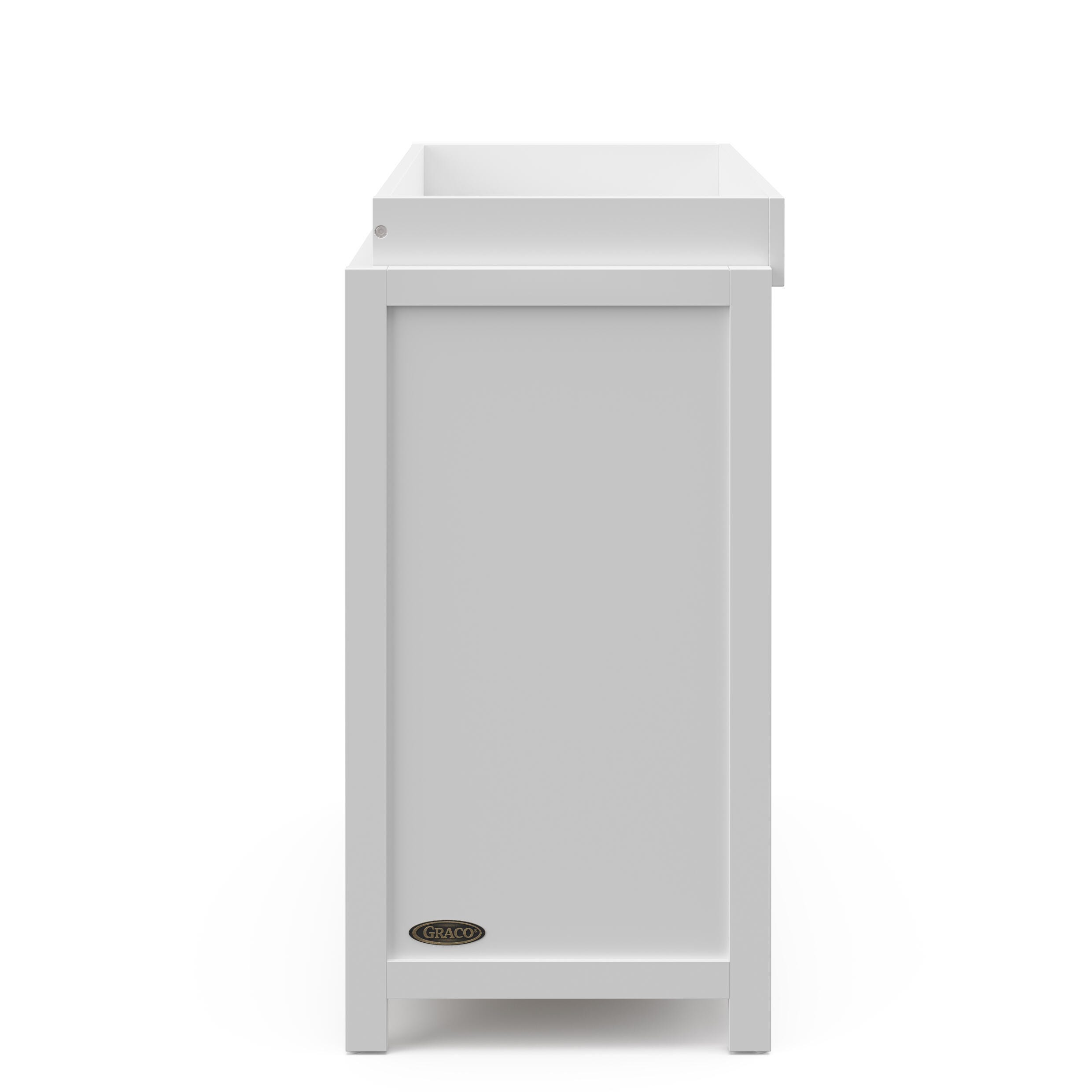 Graco Teddi 3 Drawer Chest with Changing Topper, White, large