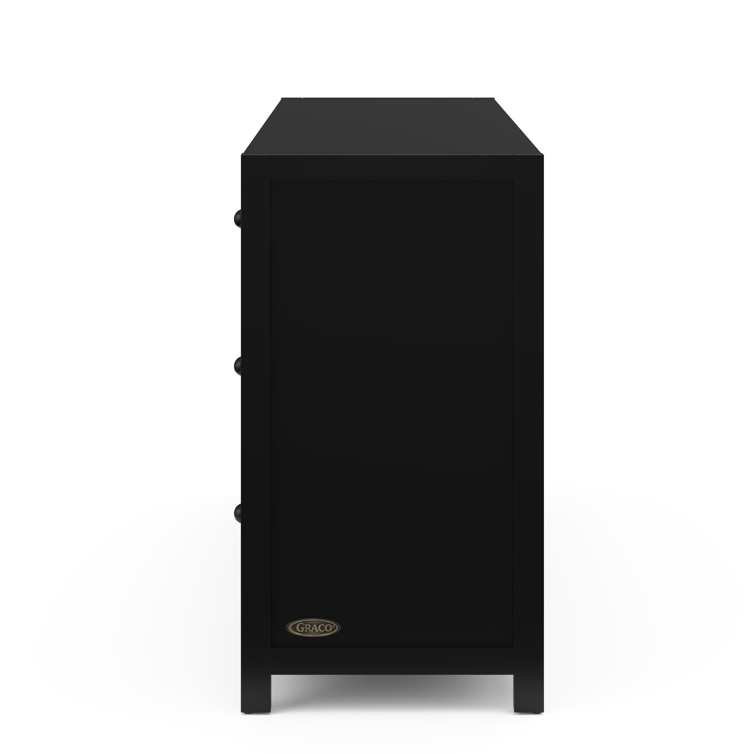 Graco Teddi 6 Drawer Double Dresser, Black, large