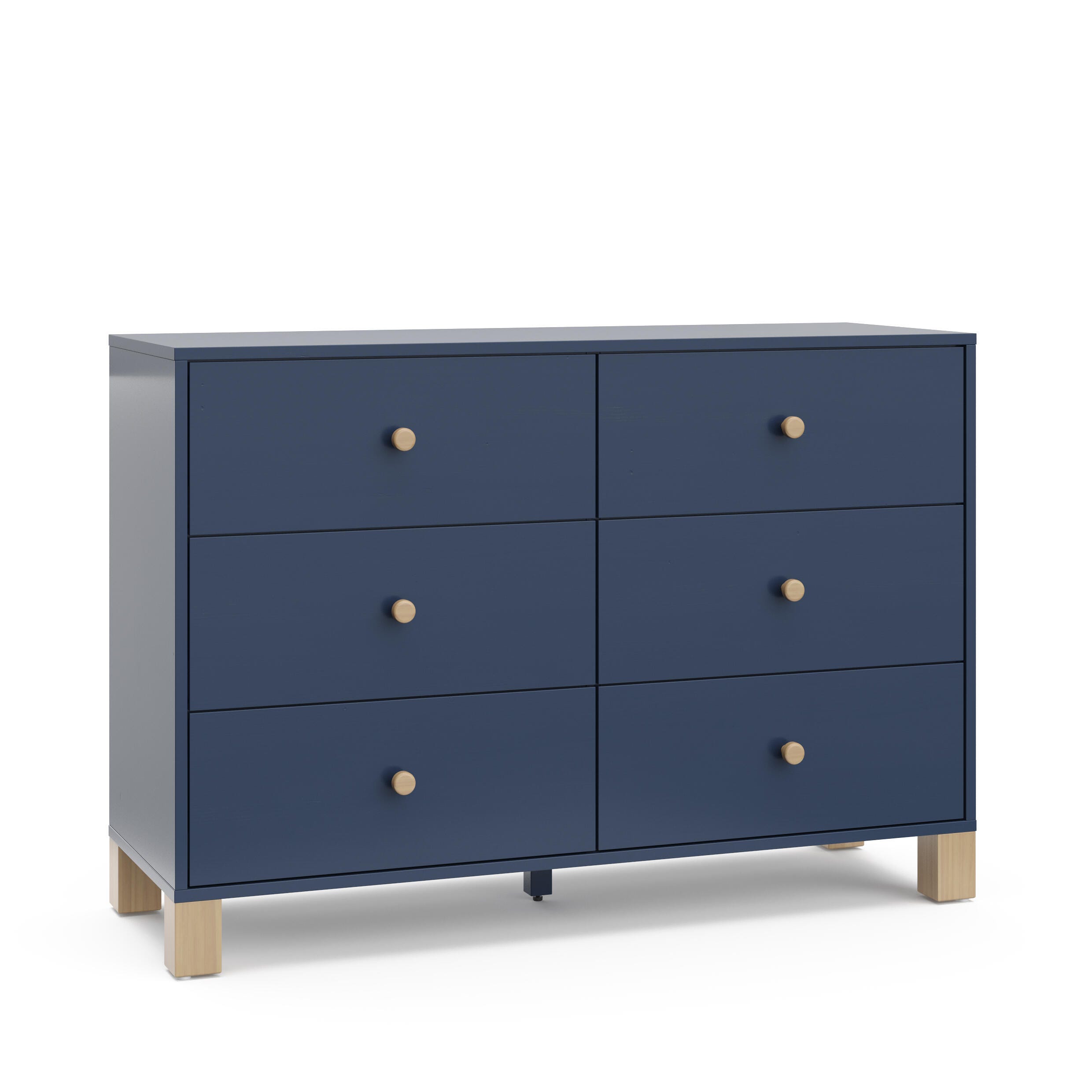 davinci kalani 6 drawer double wide dresser in grey DaVinci Kalani 6 Drawer Double Wide Dresser in White main image 0