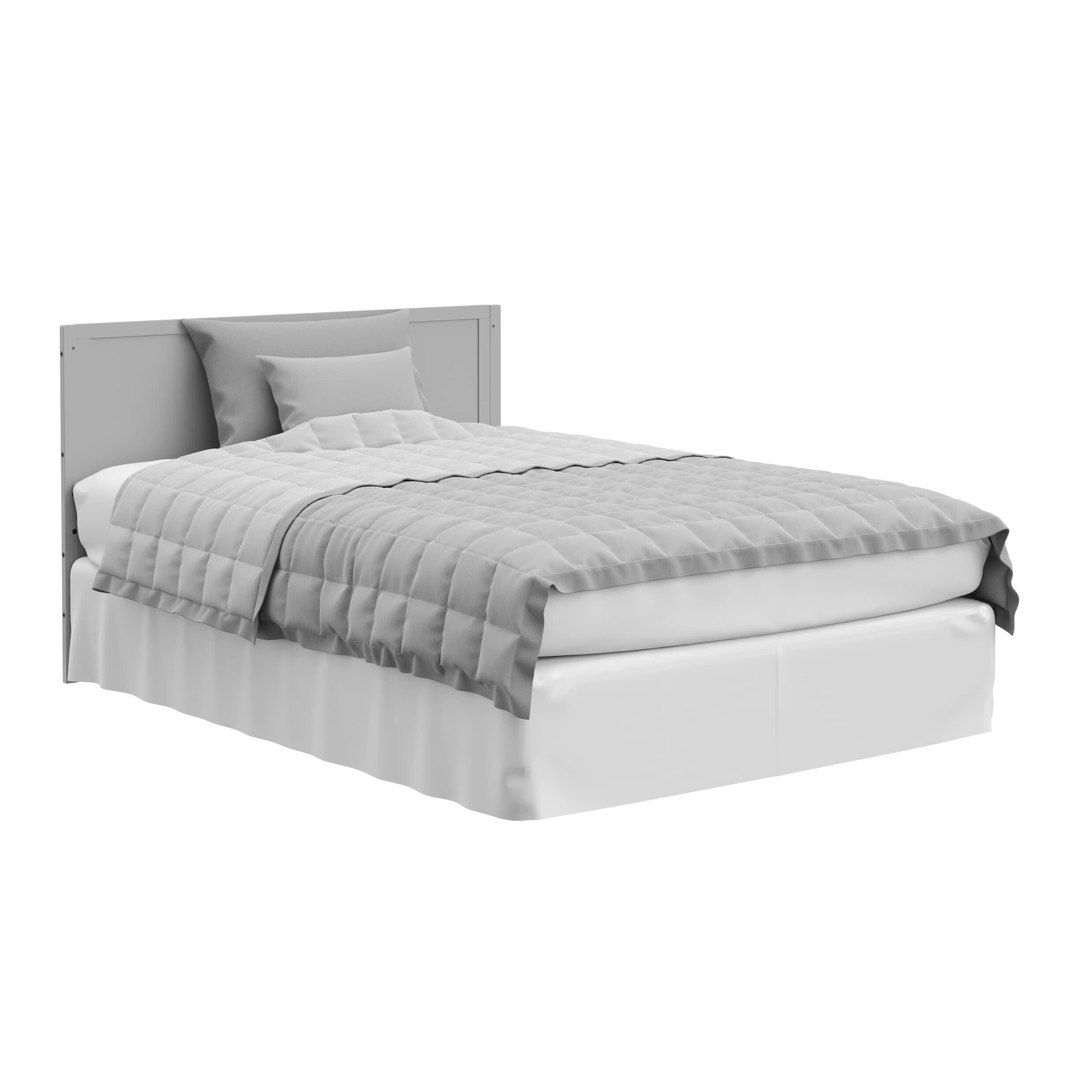 Graco Melrose 5-in-1 Convertible Crib with Drawer, Pebble Gray, large