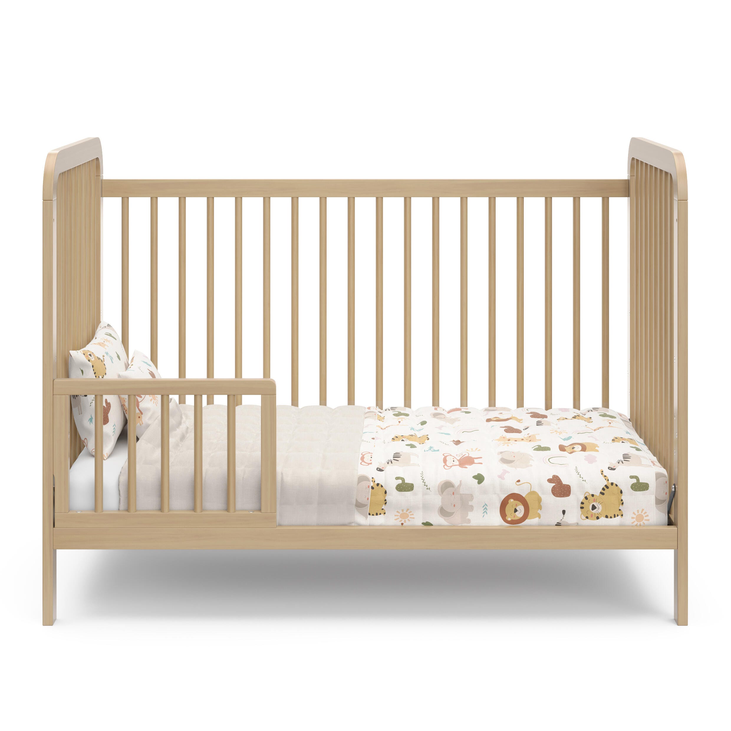 Storkcraft Pasadena 3-in-1 Convertible Crib, Driftwood, large