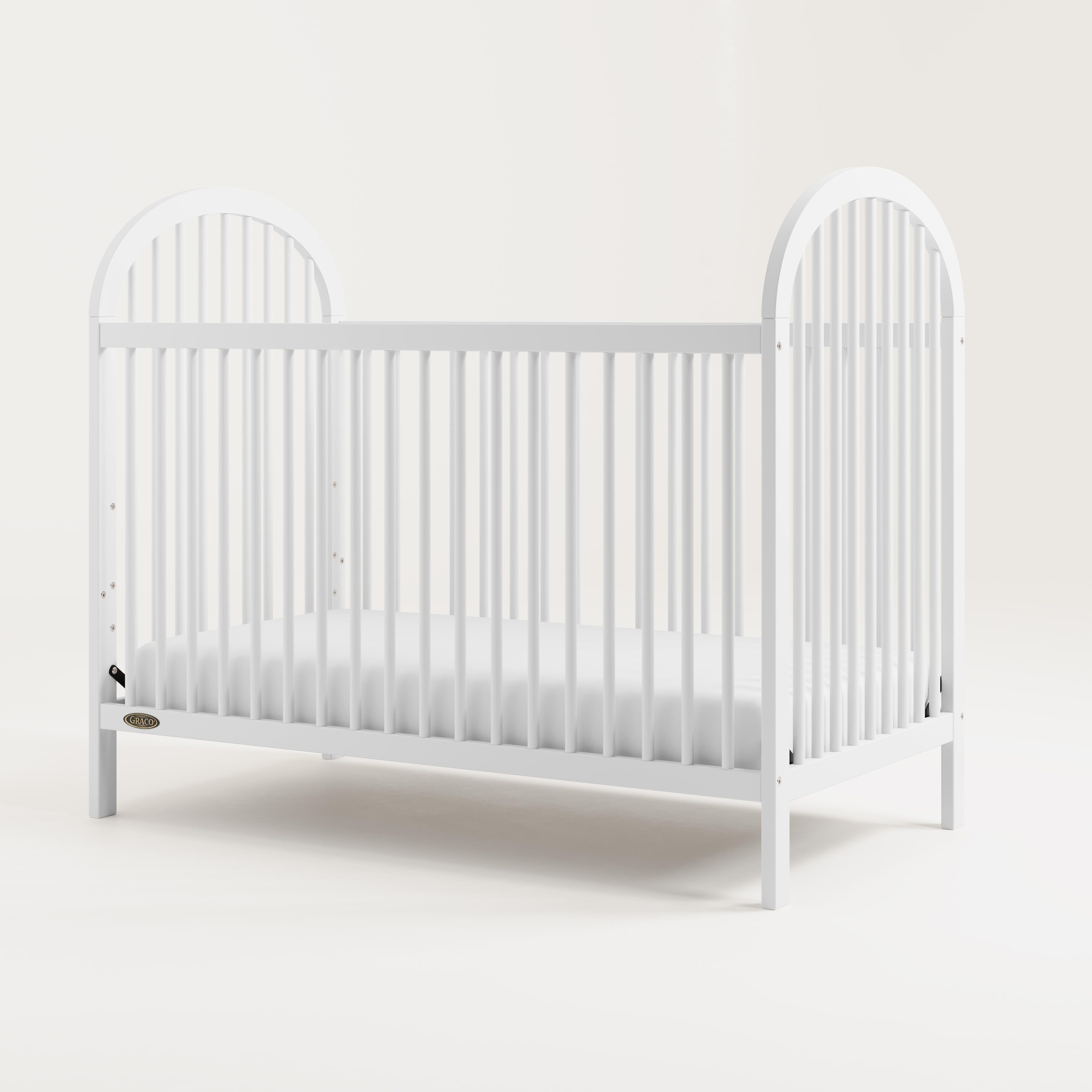Graco Olivia 3-in-1 Convertible Crib, White, large