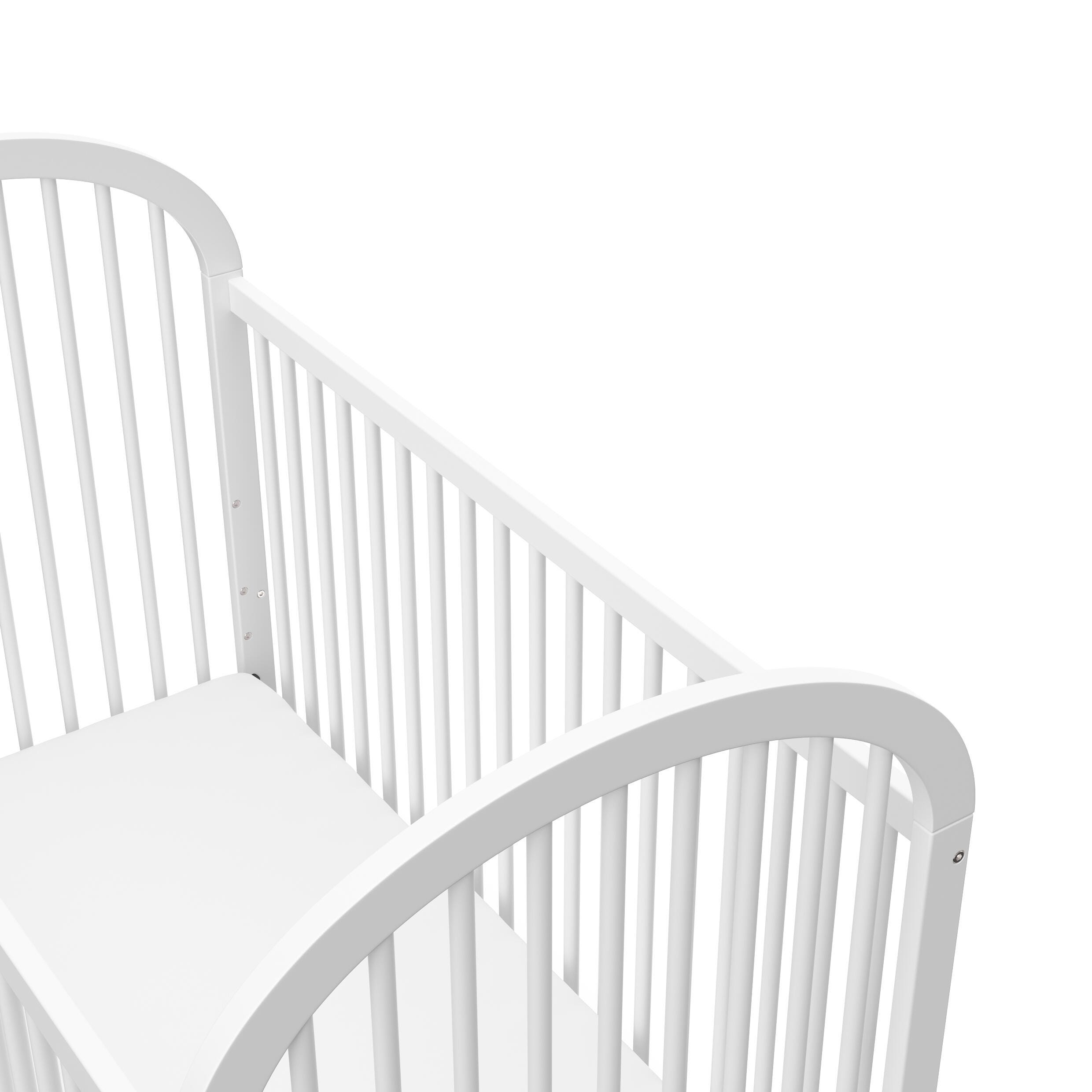 Graco Olivia 3-in-1 Convertible Crib, White, large