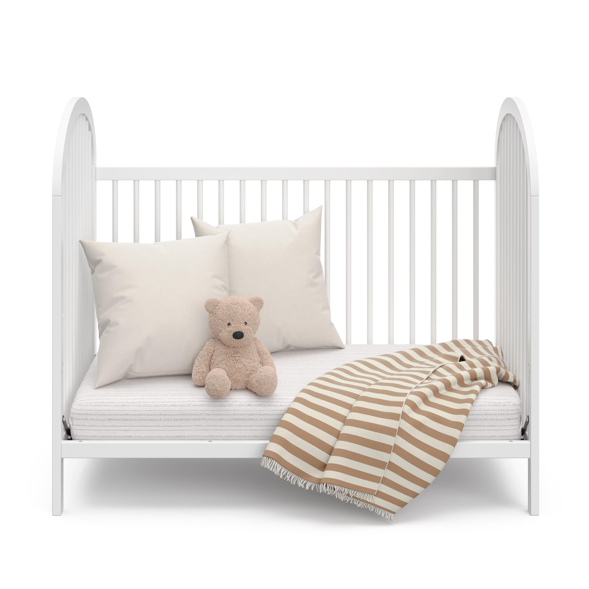Graco Olivia 3-in-1 Convertible Crib, White, large
