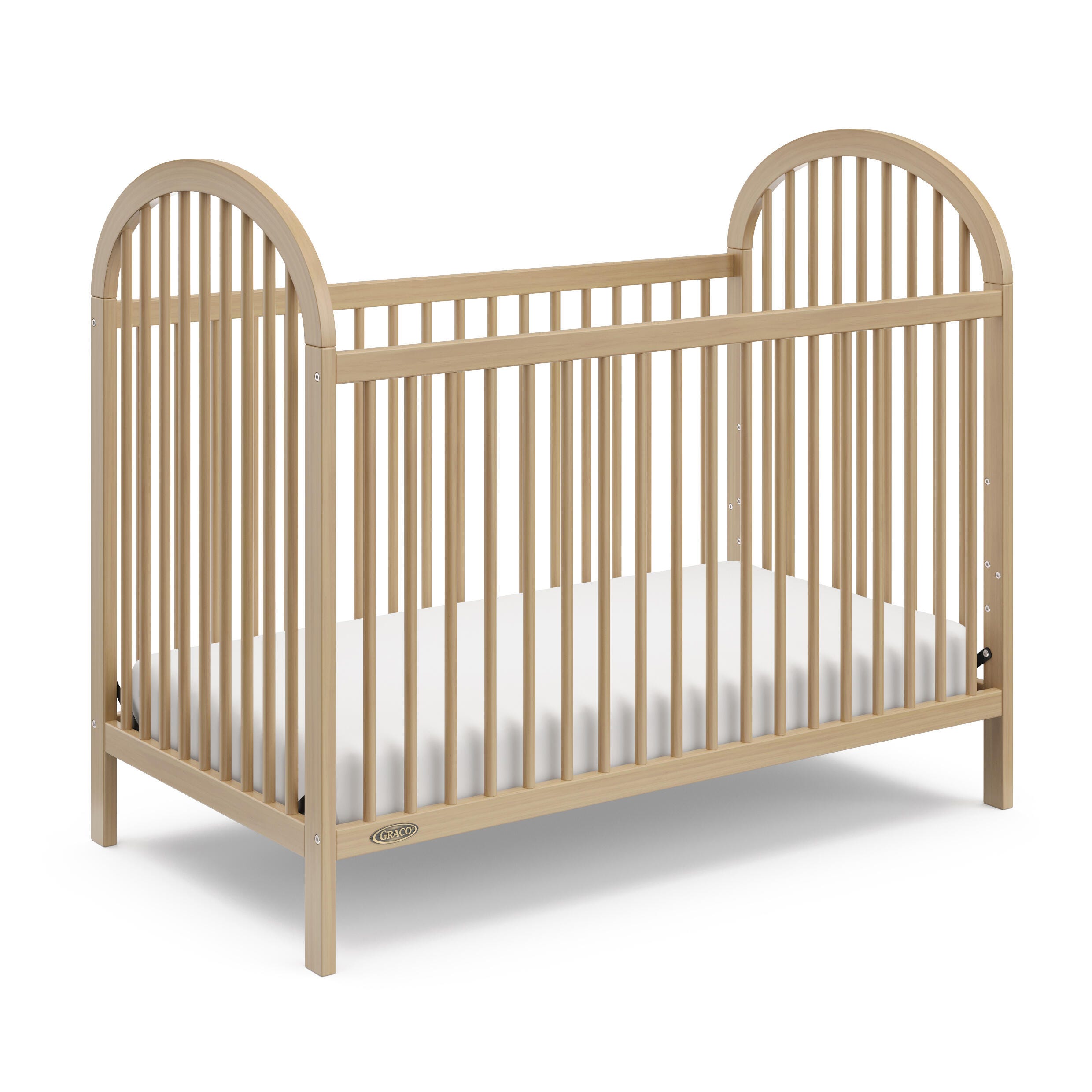 Graco Olivia 3-in-1 Convertible Crib, Driftwood, large