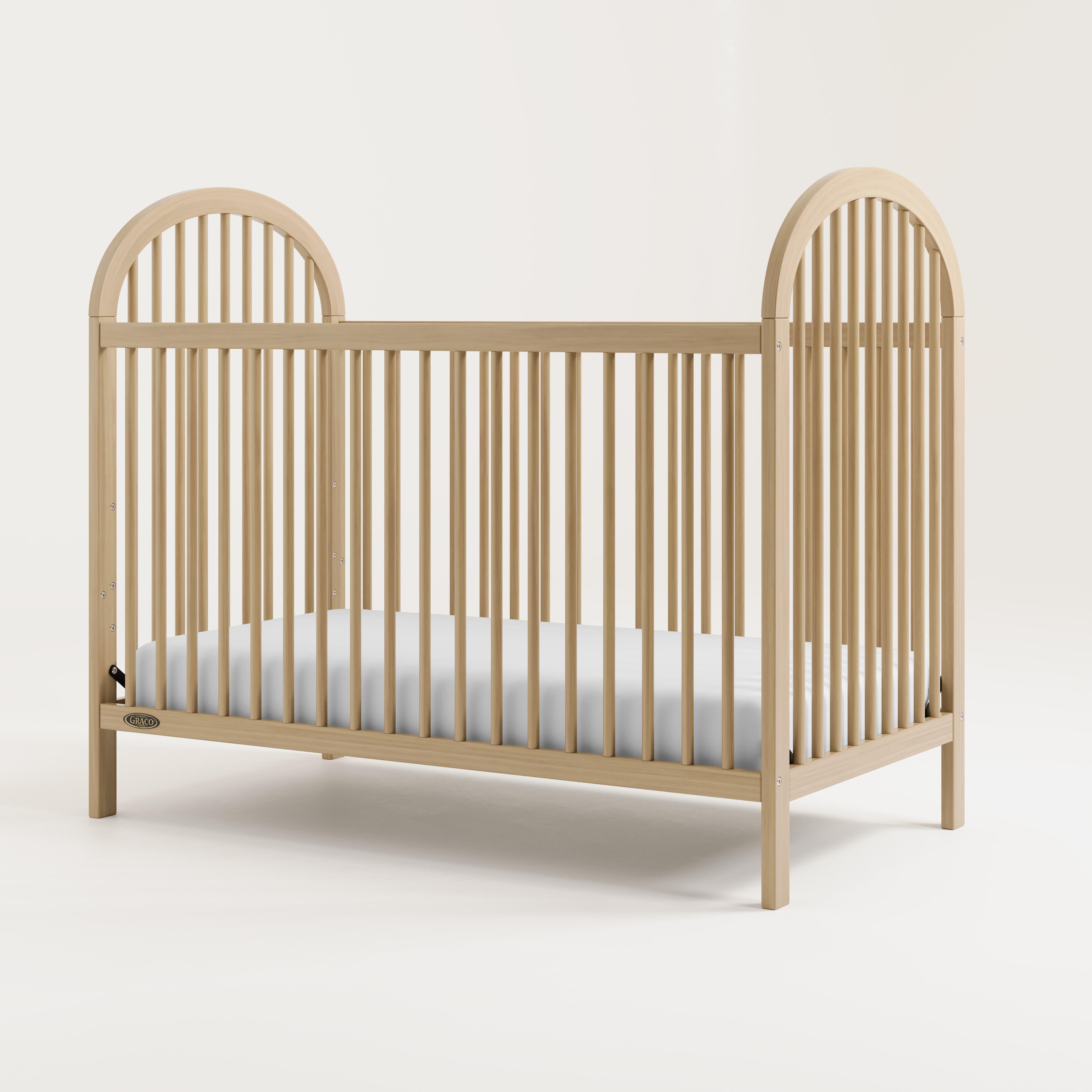 Graco Olivia 3-in-1 Convertible Crib, Driftwood, large