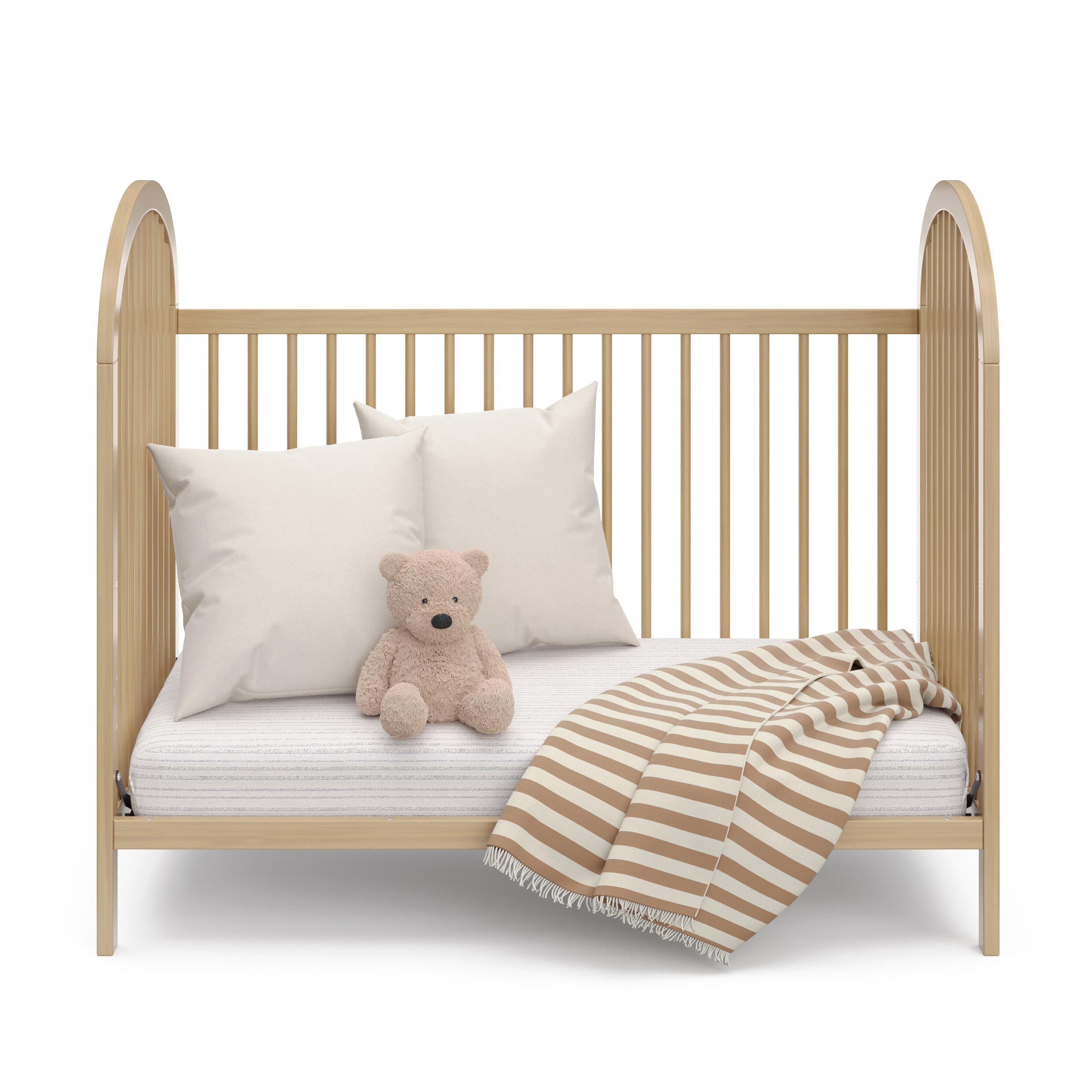 Graco Olivia 3-in-1 Convertible Crib, Driftwood, large