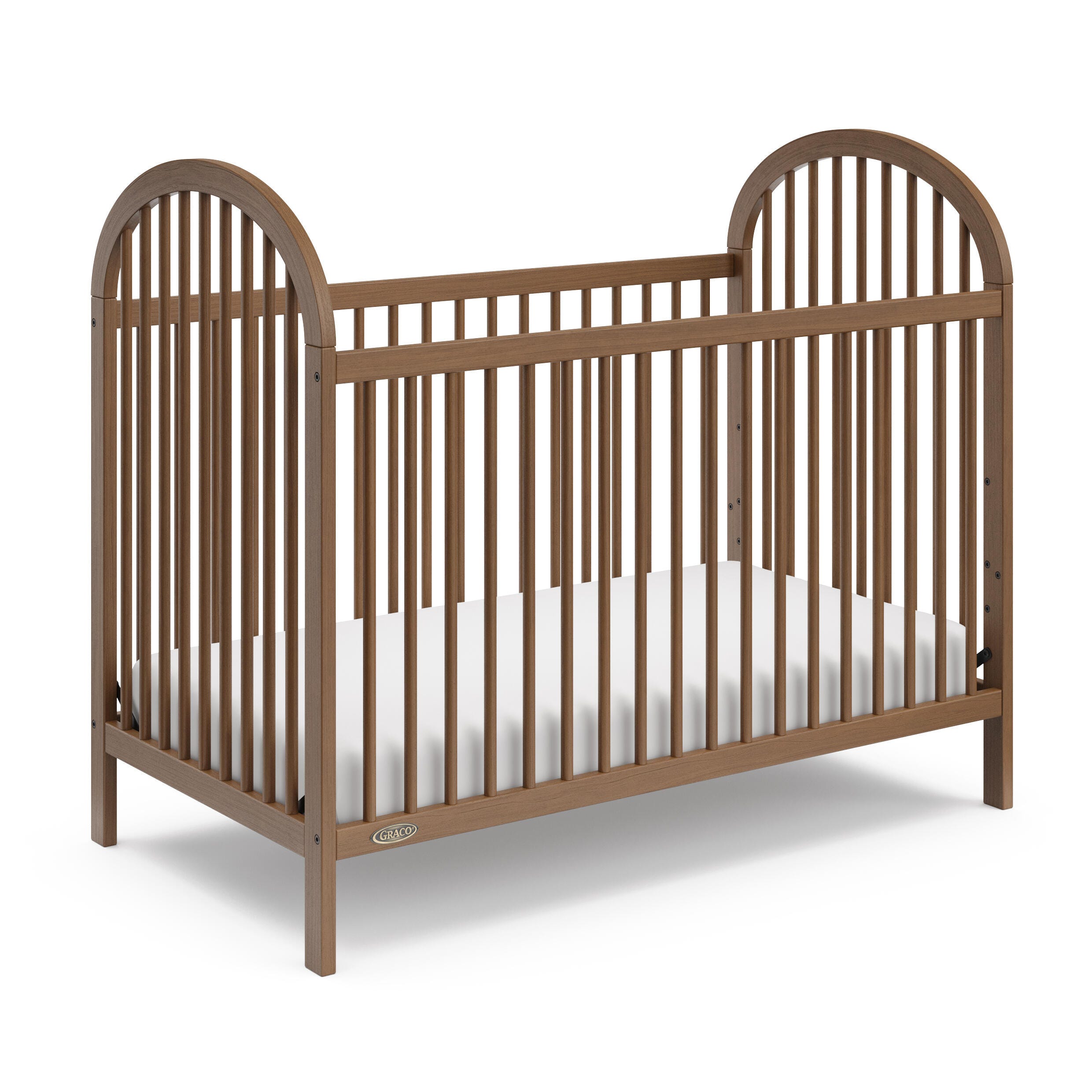 Graco Olivia 3-in-1 Convertible Crib, Hazelnut, large