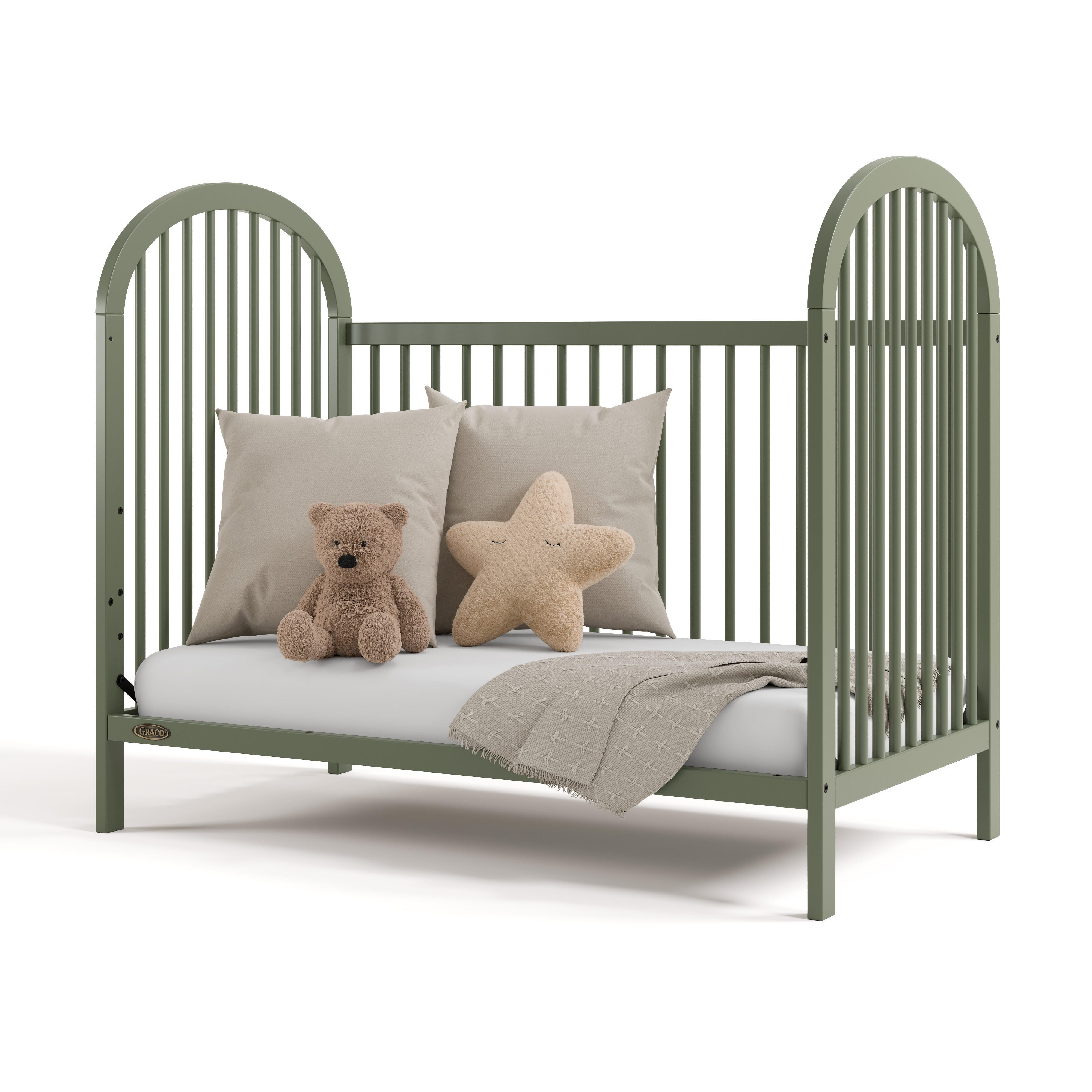 Graco Olivia 3-in-1 Convertible Crib, Olive, large