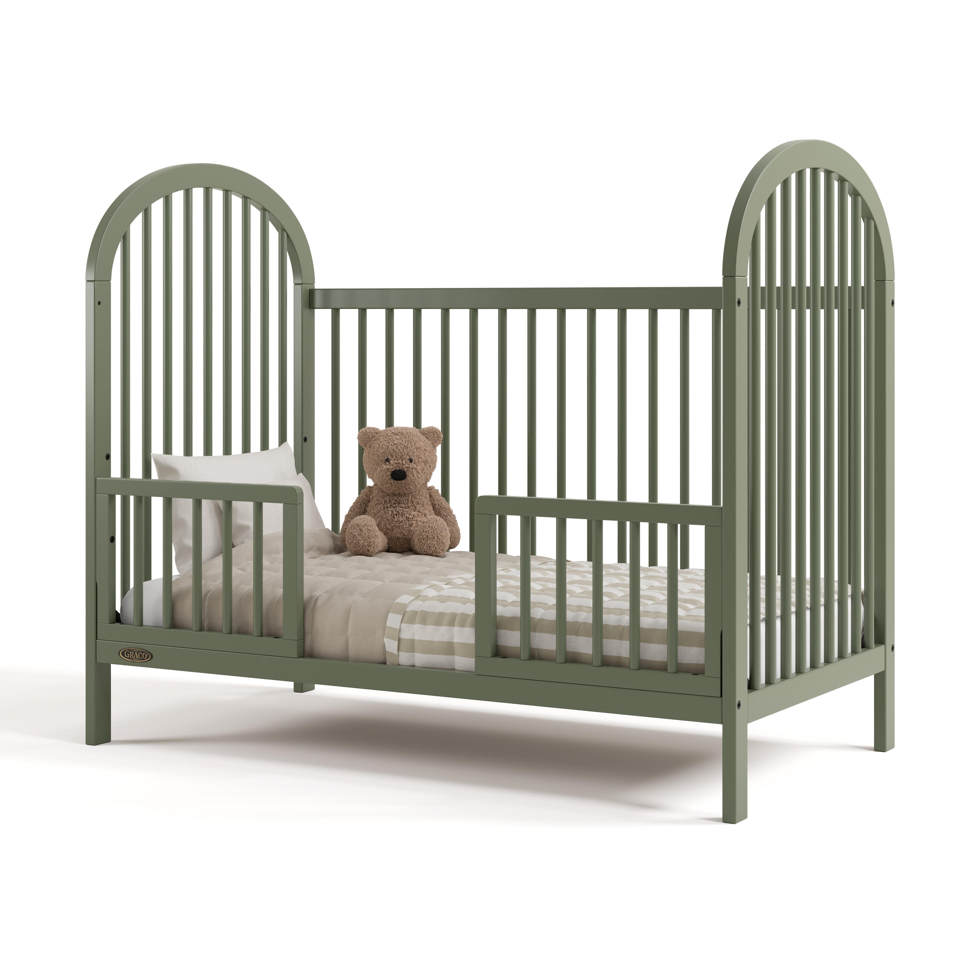 Graco Olivia 3-in-1 Convertible Crib, Olive, large