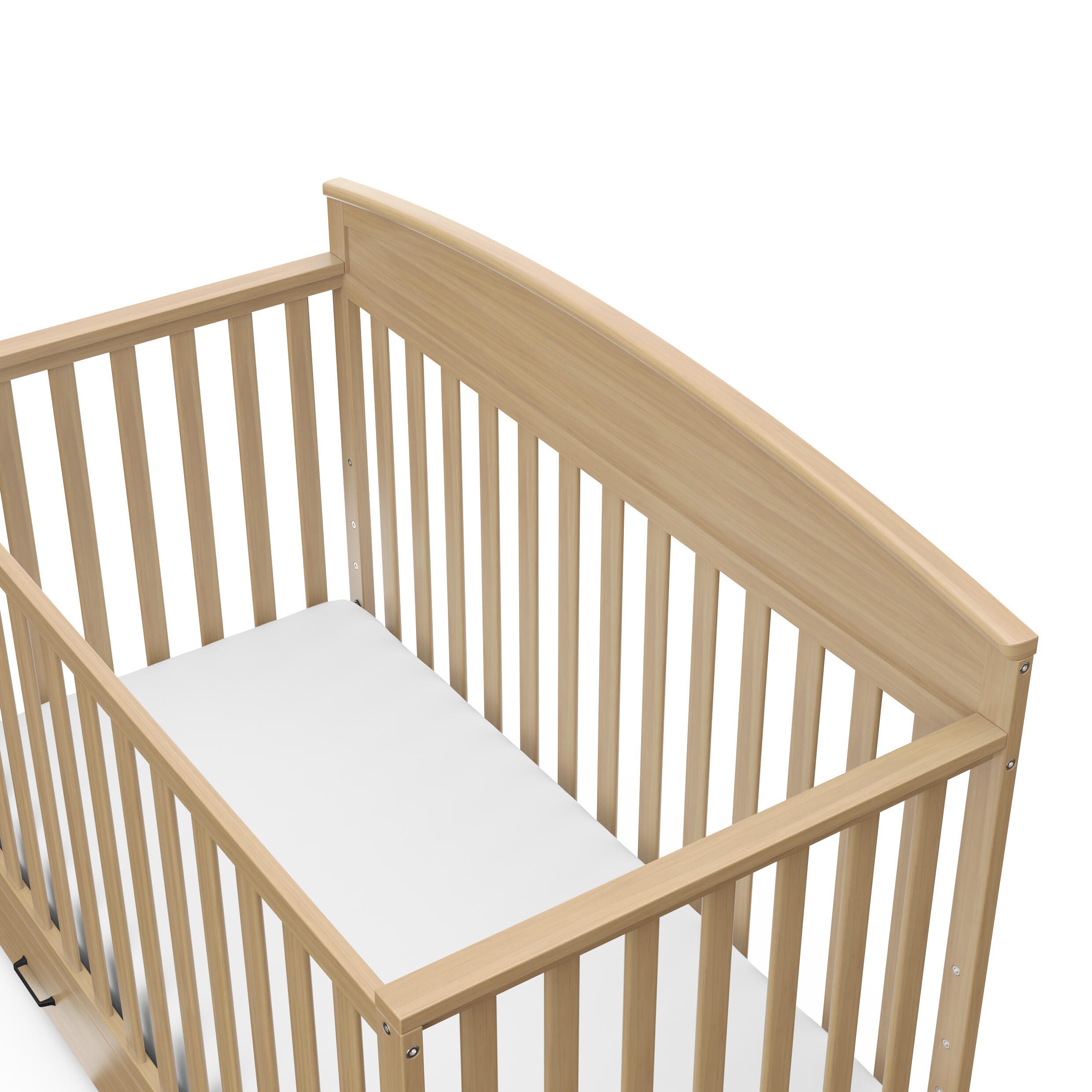 Graco Benton 5-in-1 Convertible Crib with Drawer, Driftwood, large