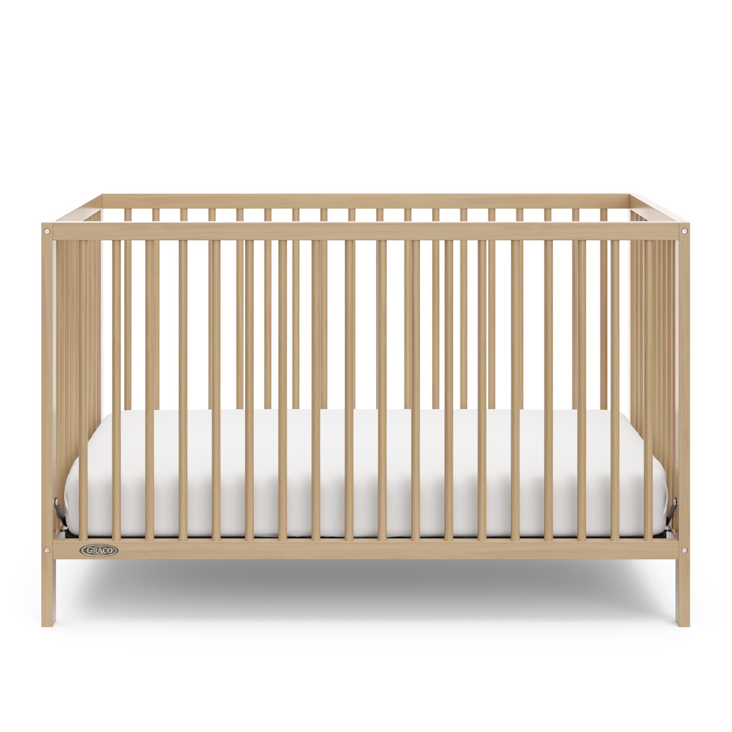 Graco Teddi 5-in-1 Convertible Crib, Driftwood, large