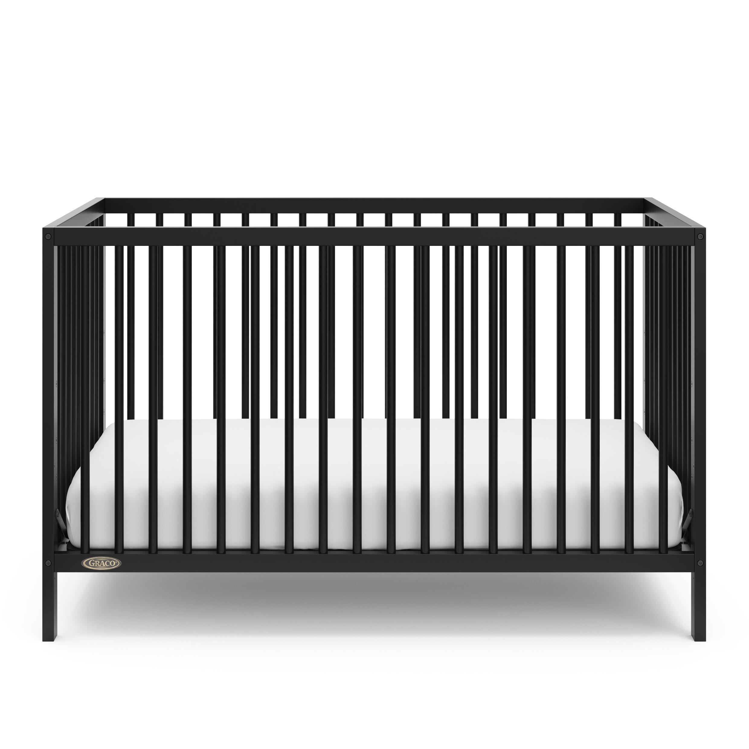 Graco Teddi 5-in-1 Convertible Crib, Black, large