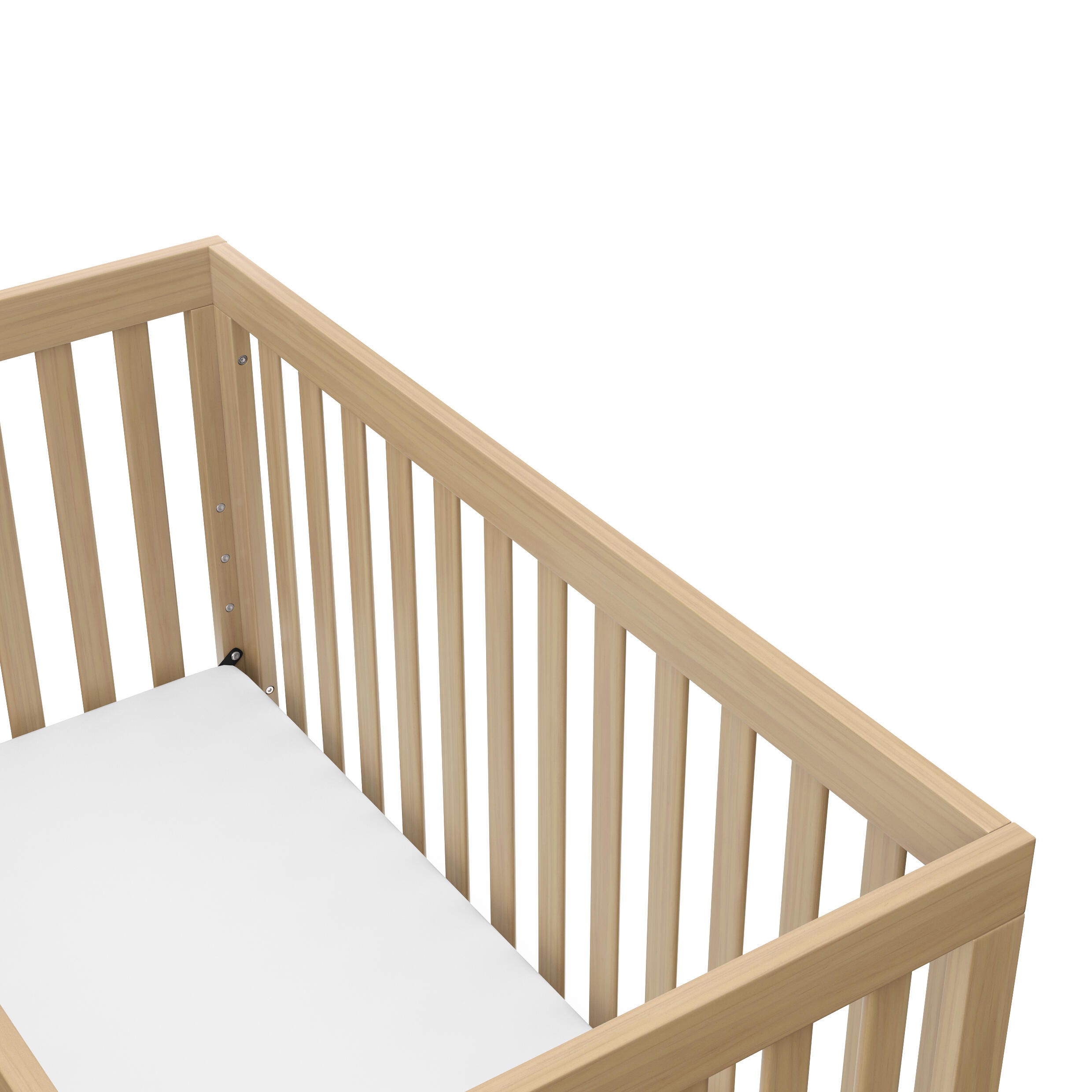 Storkcraft Beckett 3-in-1 Convertible Crib, Driftwood, large