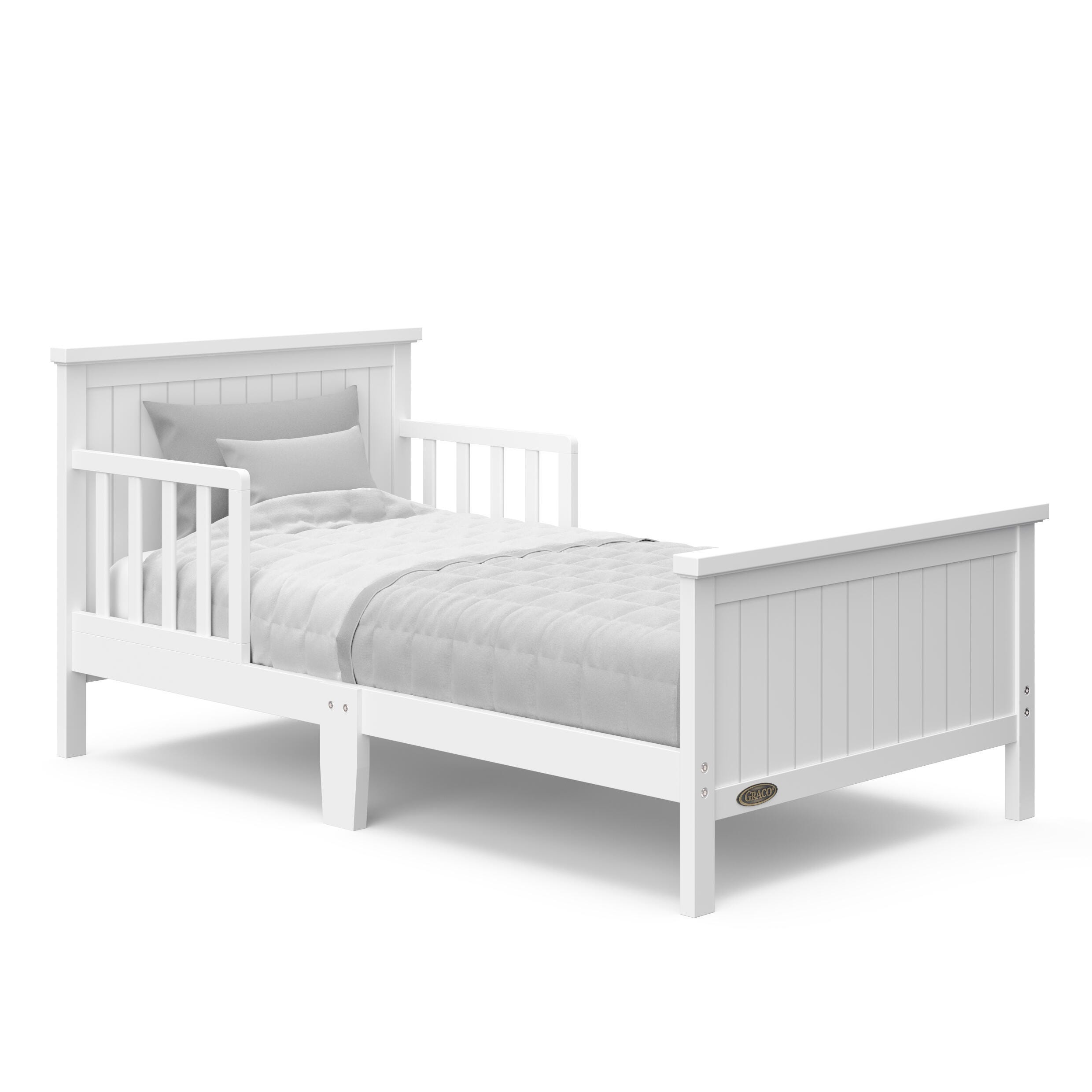 Graco Bailey Toddler Bed, White, large