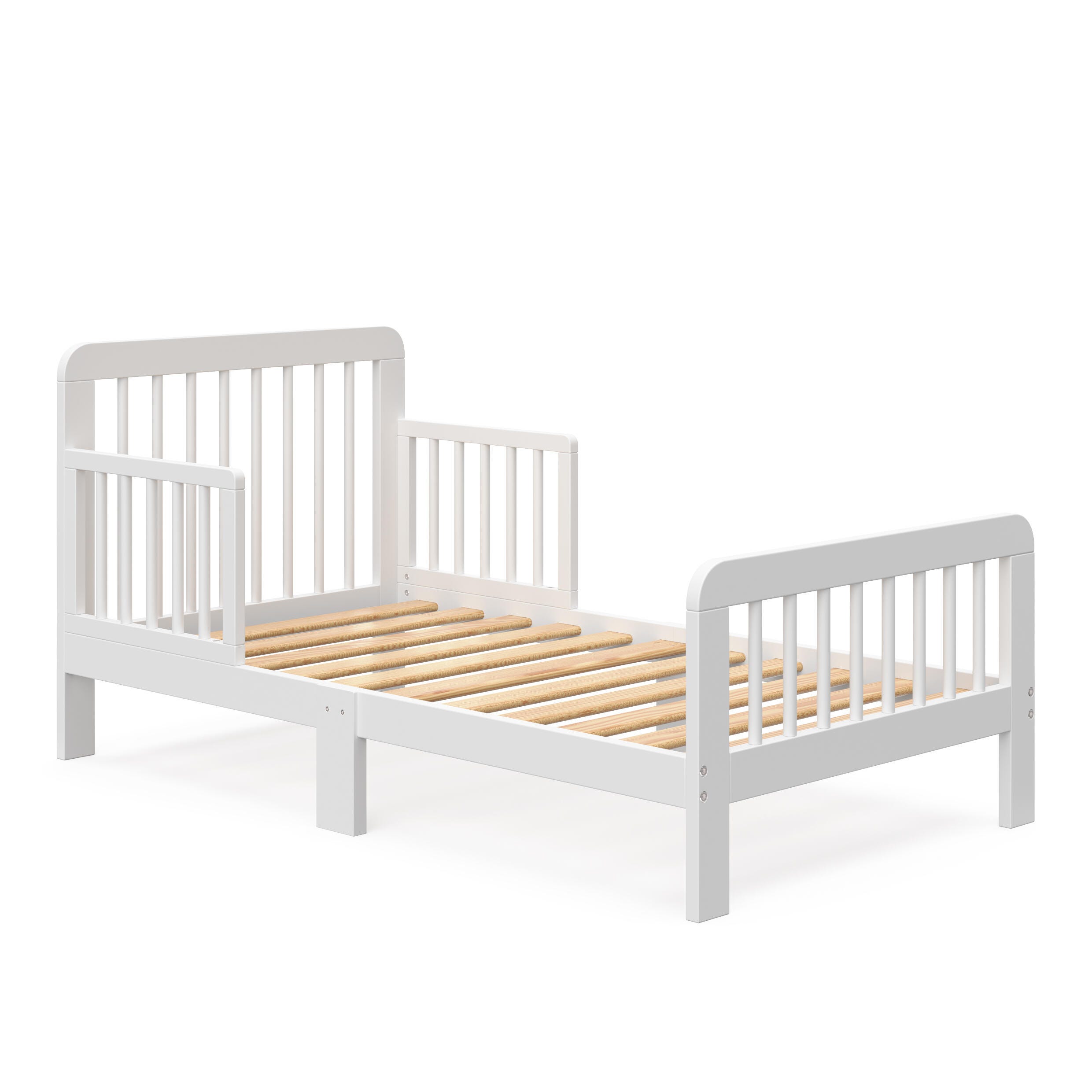 Storkcraft Pasadena Toddler Bed, White, large
