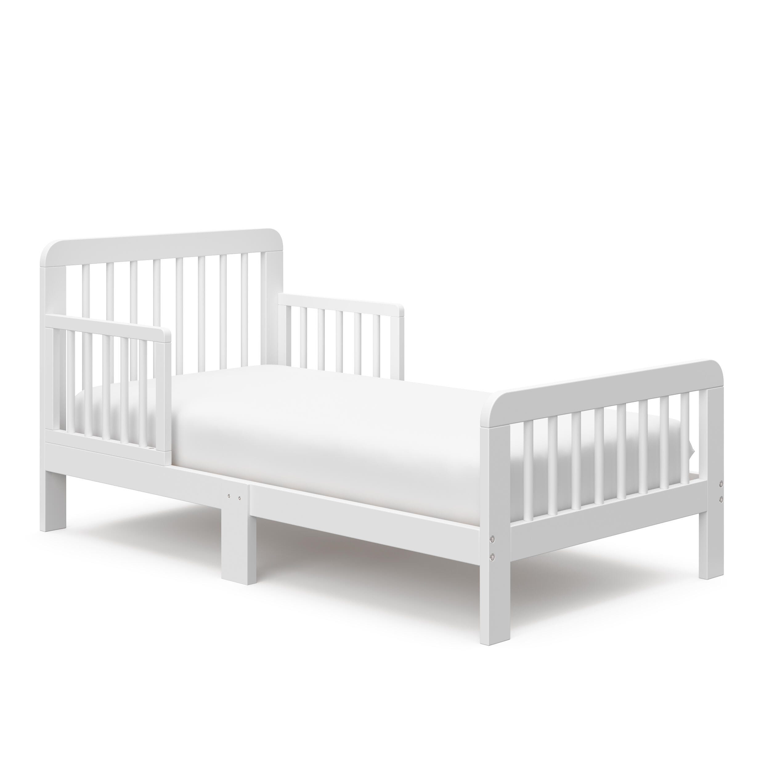 Storkcraft Pasadena Toddler Bed, White, large