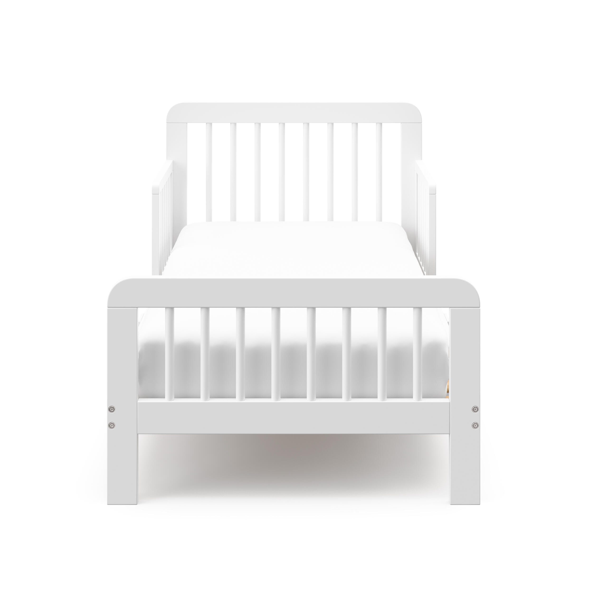 Storkcraft Pasadena Toddler Bed, White, large