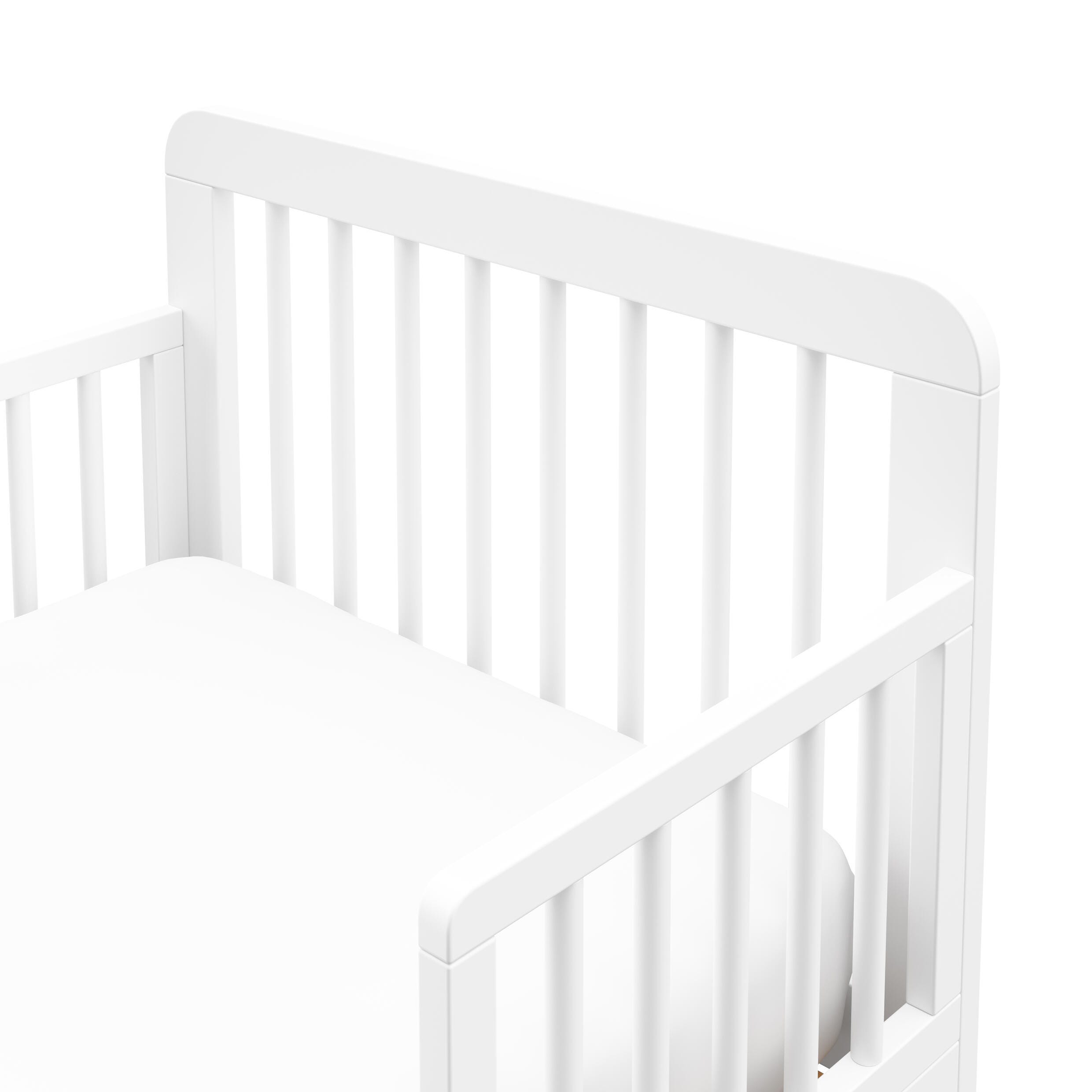 Storkcraft Pasadena Toddler Bed, White, large