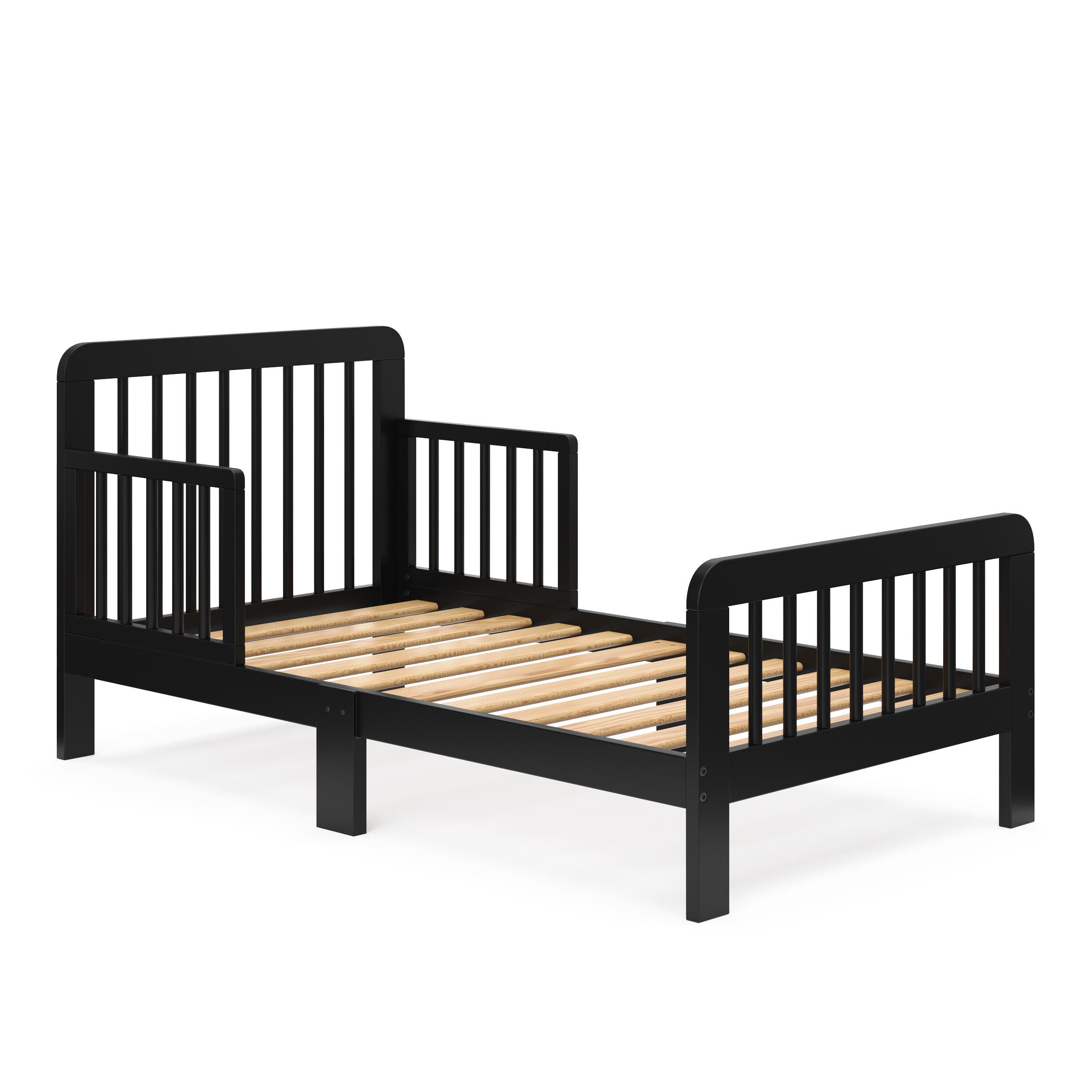 Storkcraft Pasadena Toddler Bed, Black, large