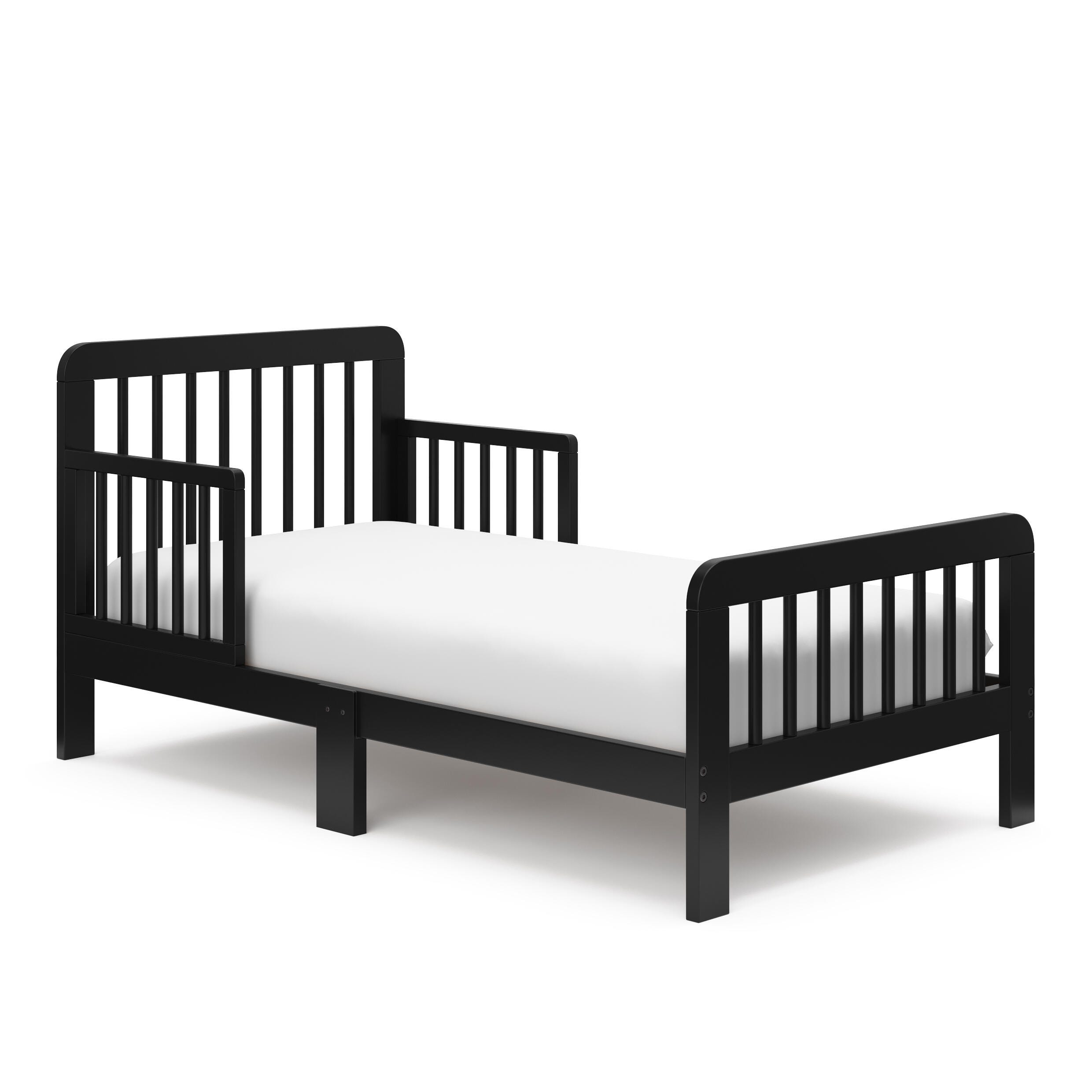 Storkcraft Pasadena Toddler Bed, Black, large