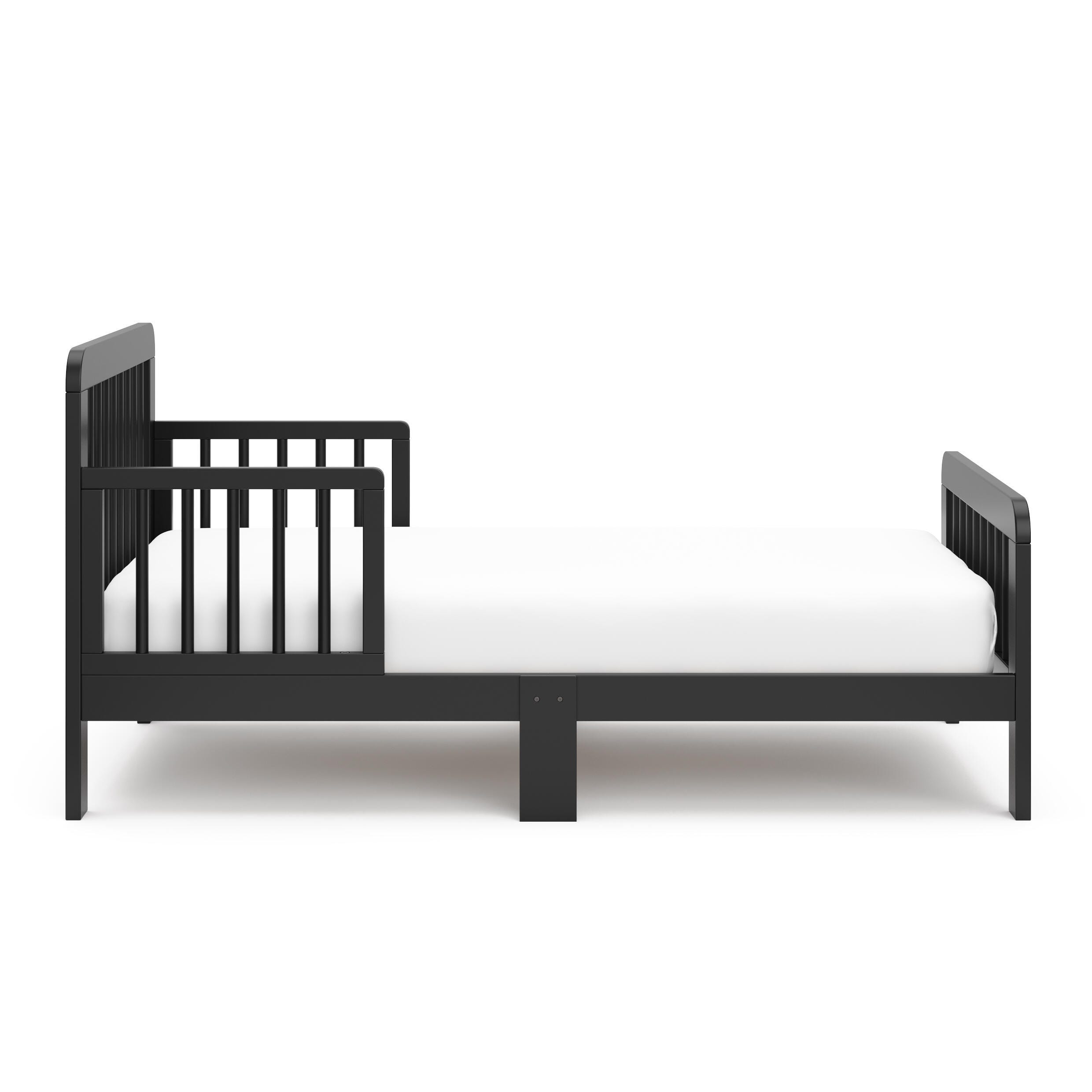 Storkcraft Pasadena Toddler Bed, Black, large