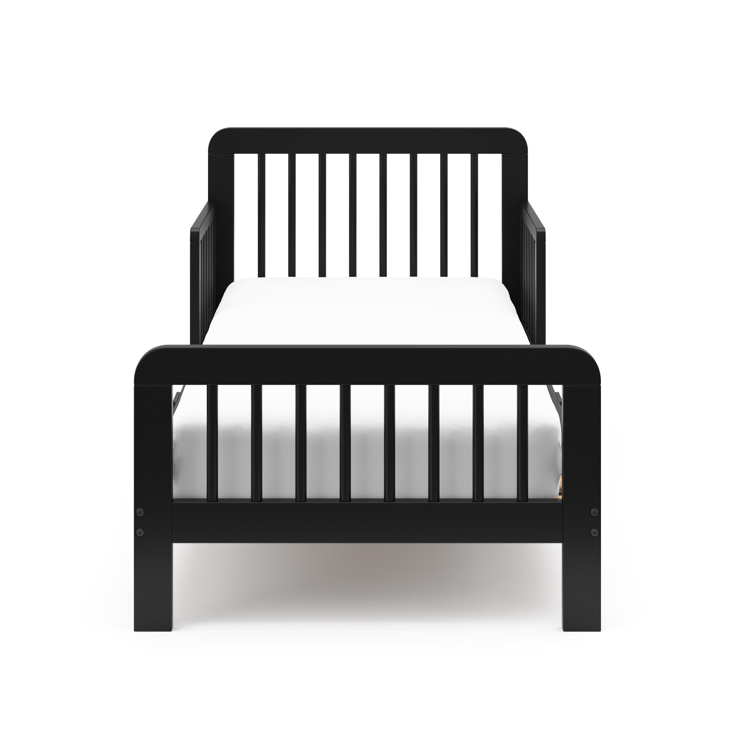 Storkcraft Pasadena Toddler Bed, Black, large