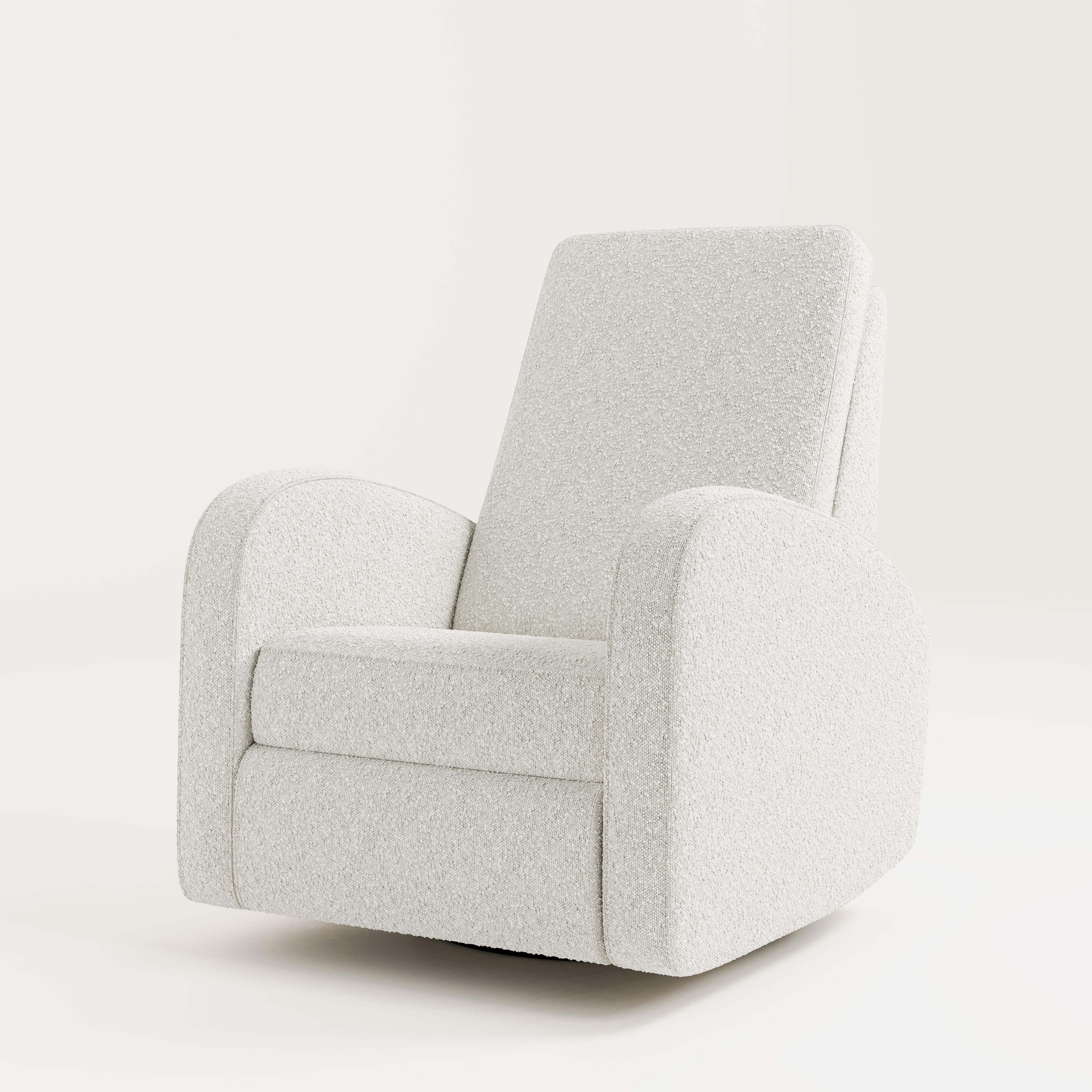 Storkcraft Santa Monica Power Recliner, Ivory, large