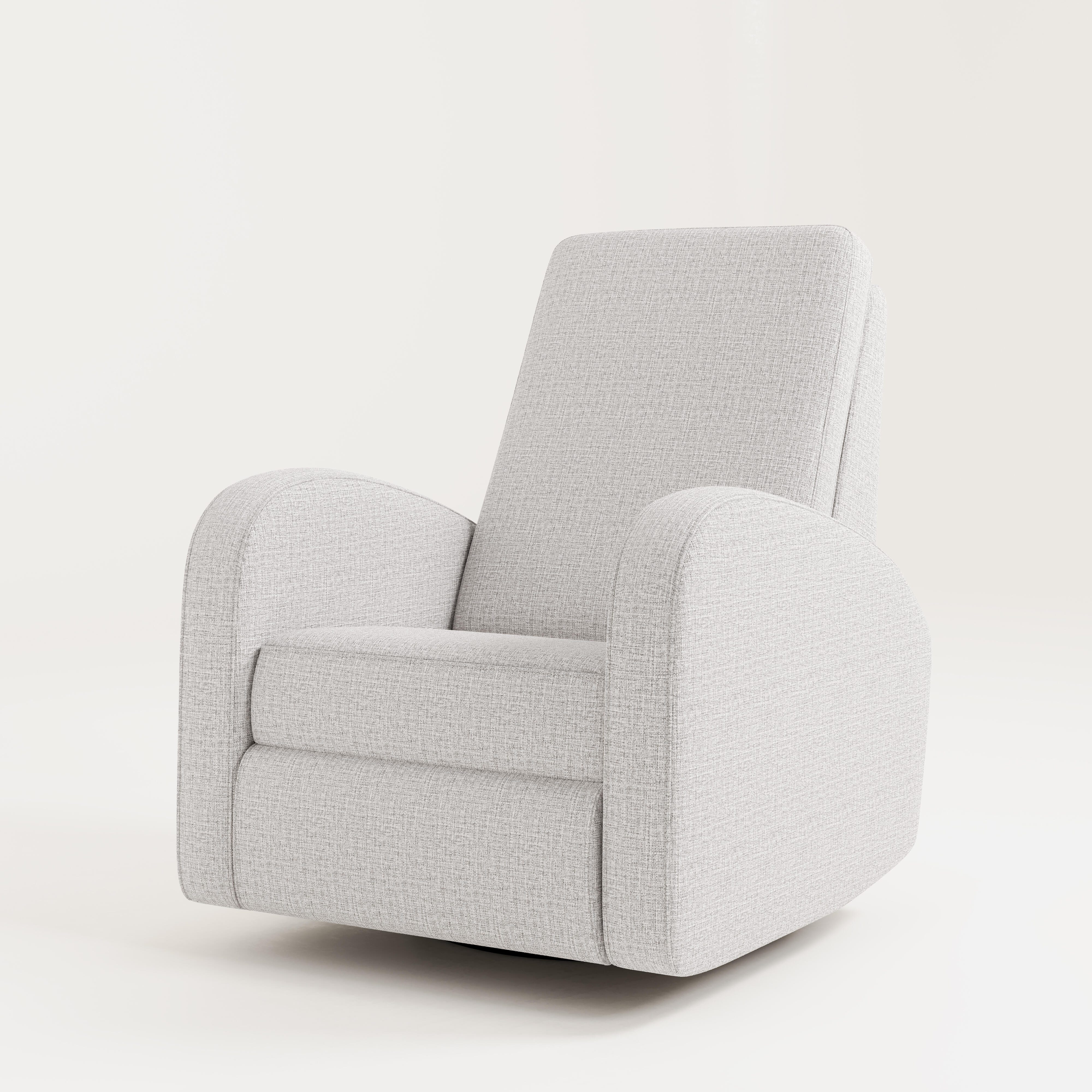 Storkcraft Santa Monica Power Recliner, Steel Basketweave, large