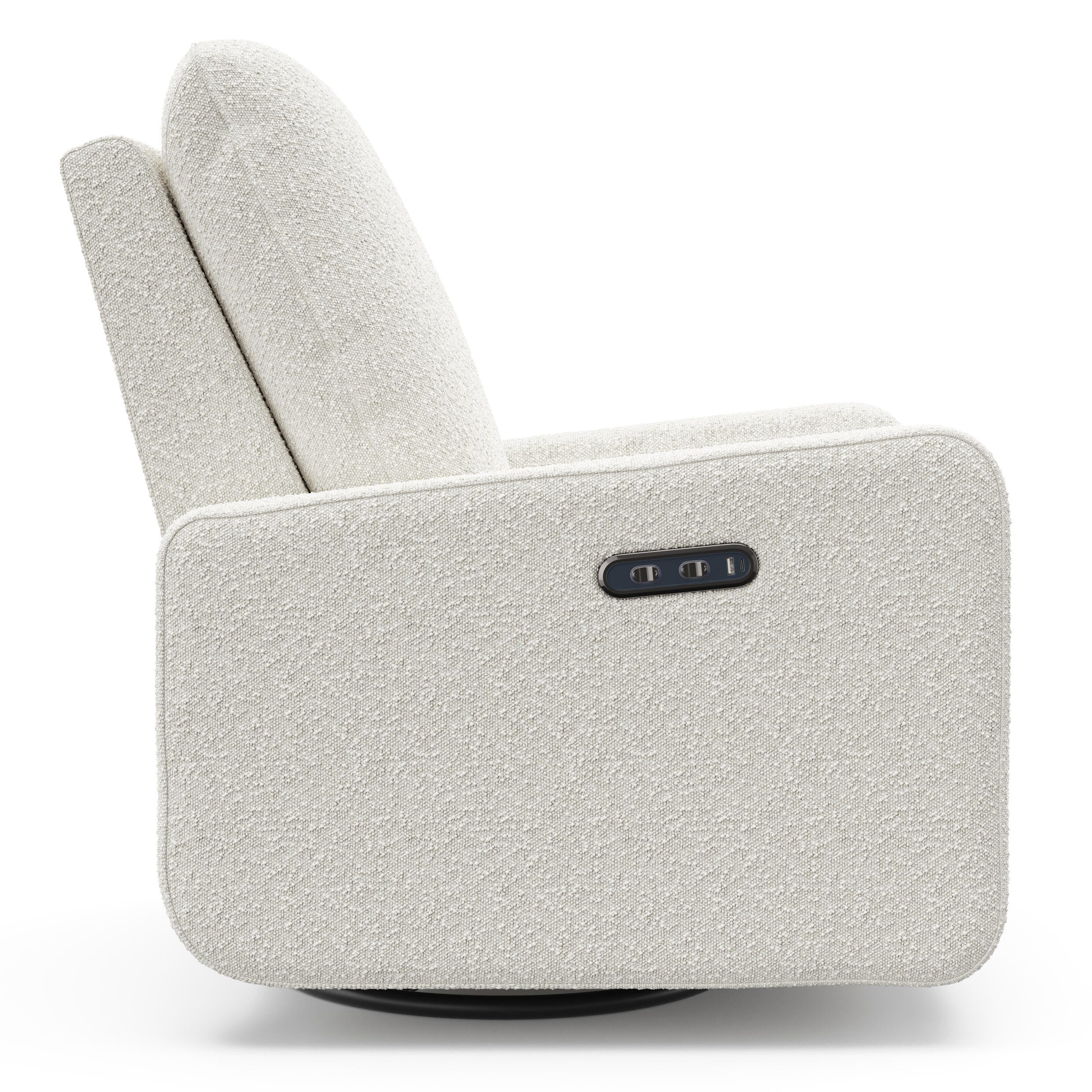 Graco Teddi Power Swivel Glider Recliner, Ivory, large