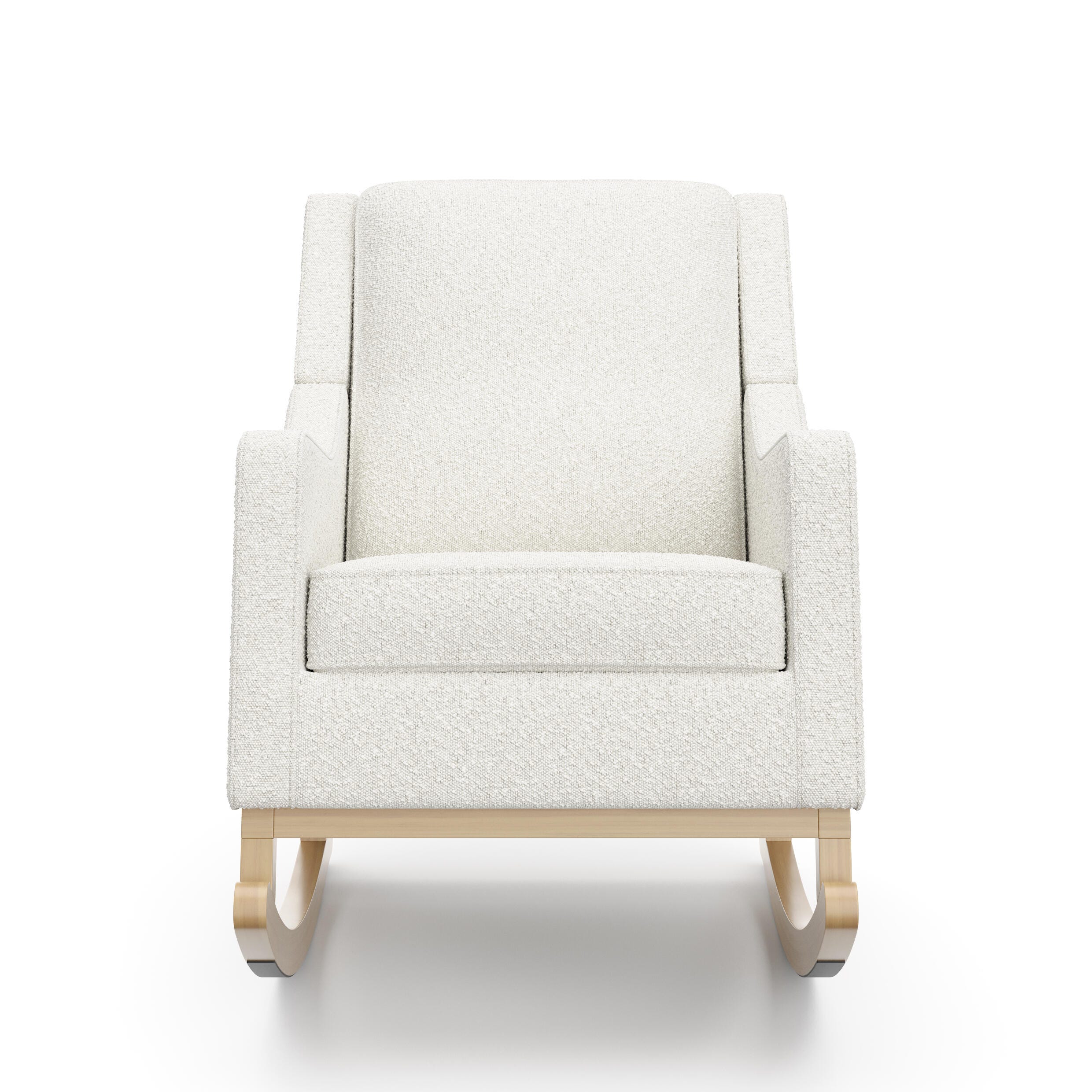 Storkcraft Pasadena Nursery Rocker, Driftwood/Ivory Boucle, large