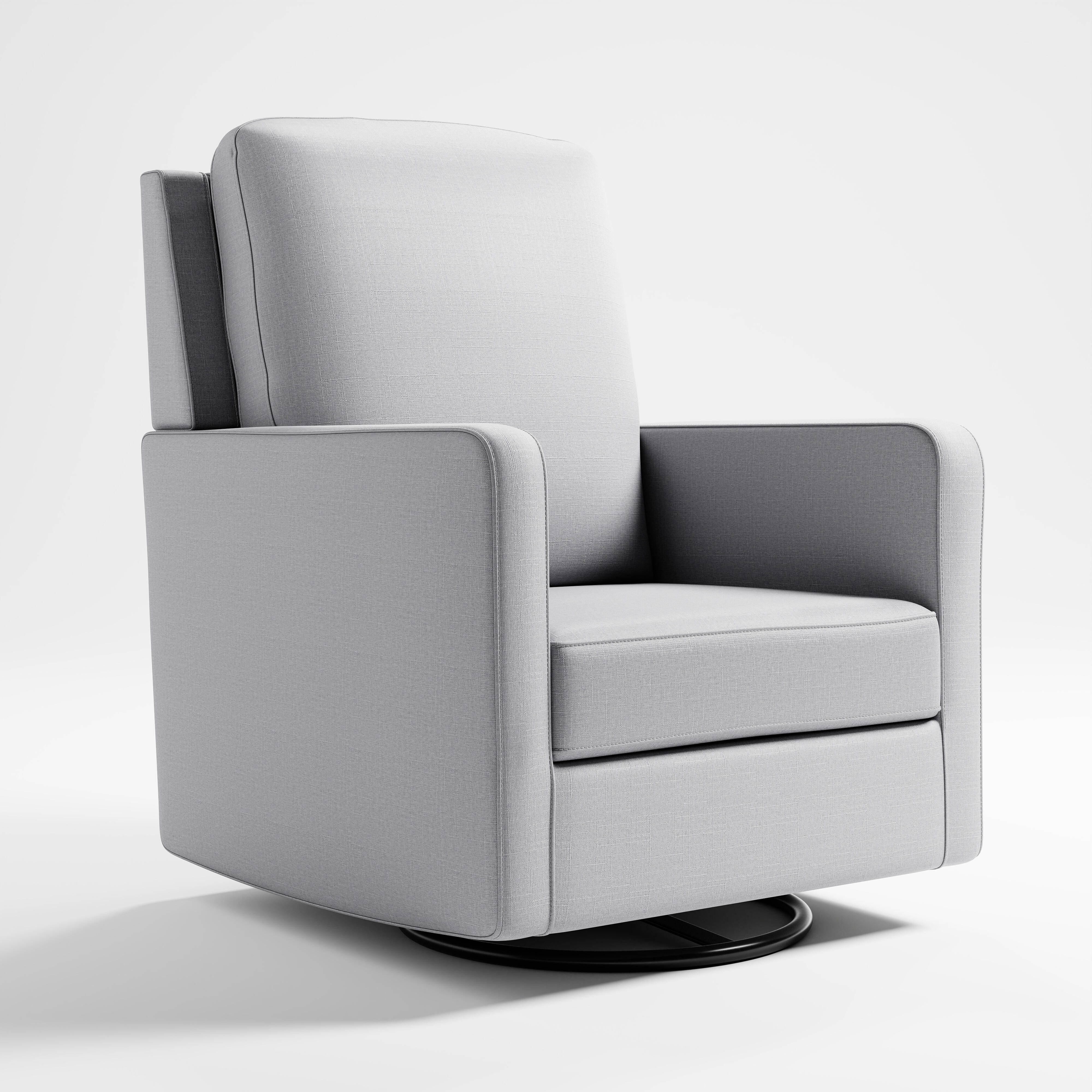 Storkcraft Calabasas Swivel Glider, Fog, large