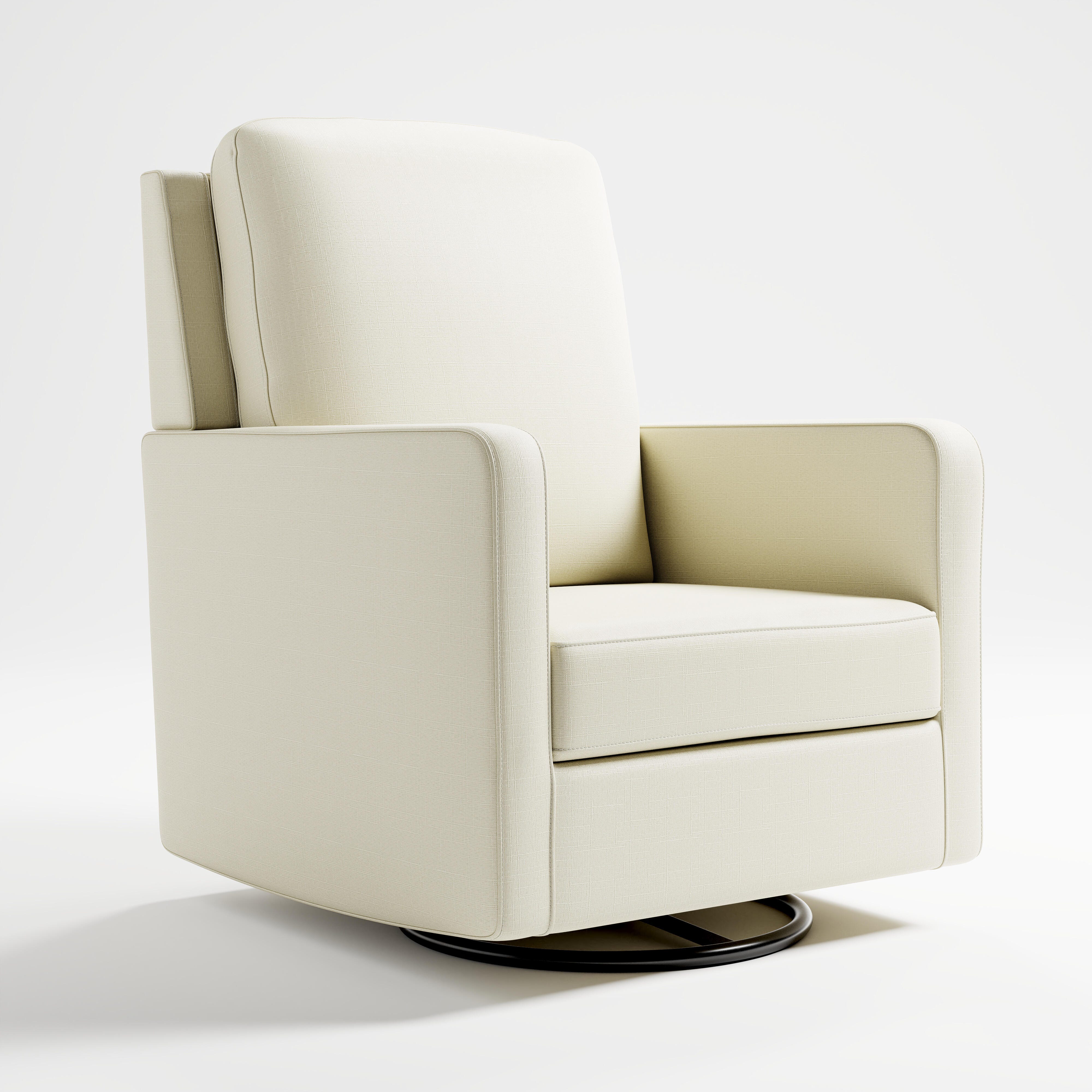 Storkcraft Calabasas Swivel Glider, Pearl, large