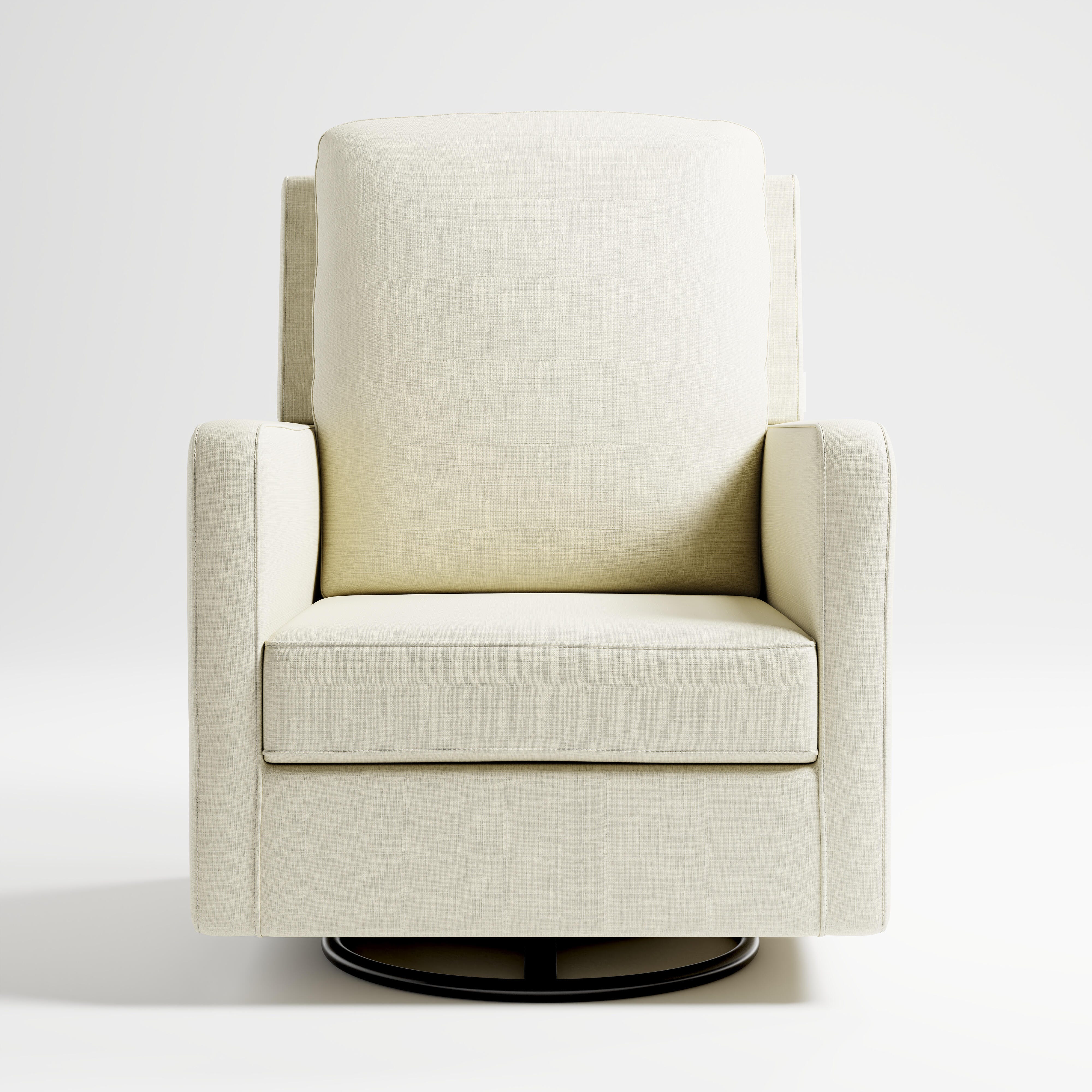 Storkcraft Calabasas Swivel Glider, Pearl, large