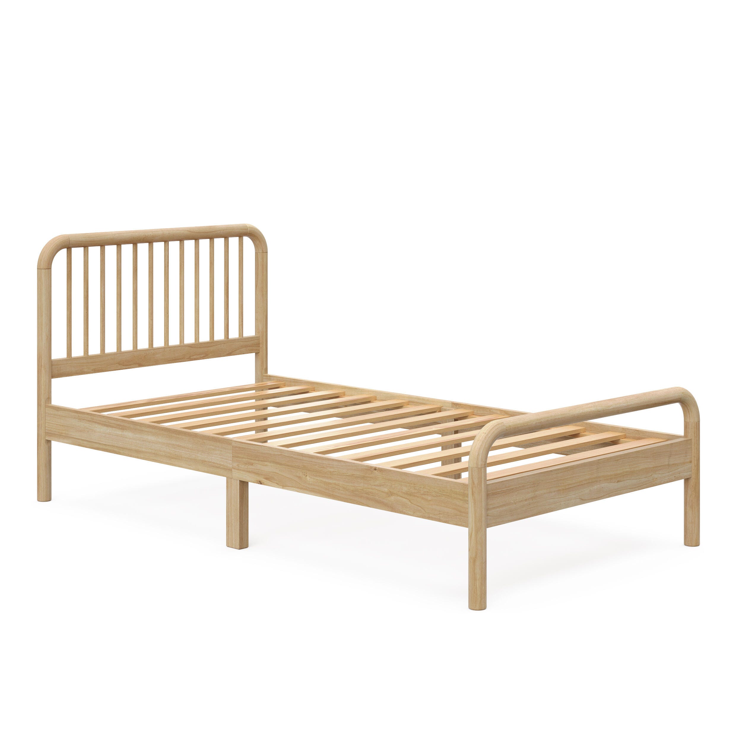 Storkcraft Next Porto Twin Bed, Natural, large