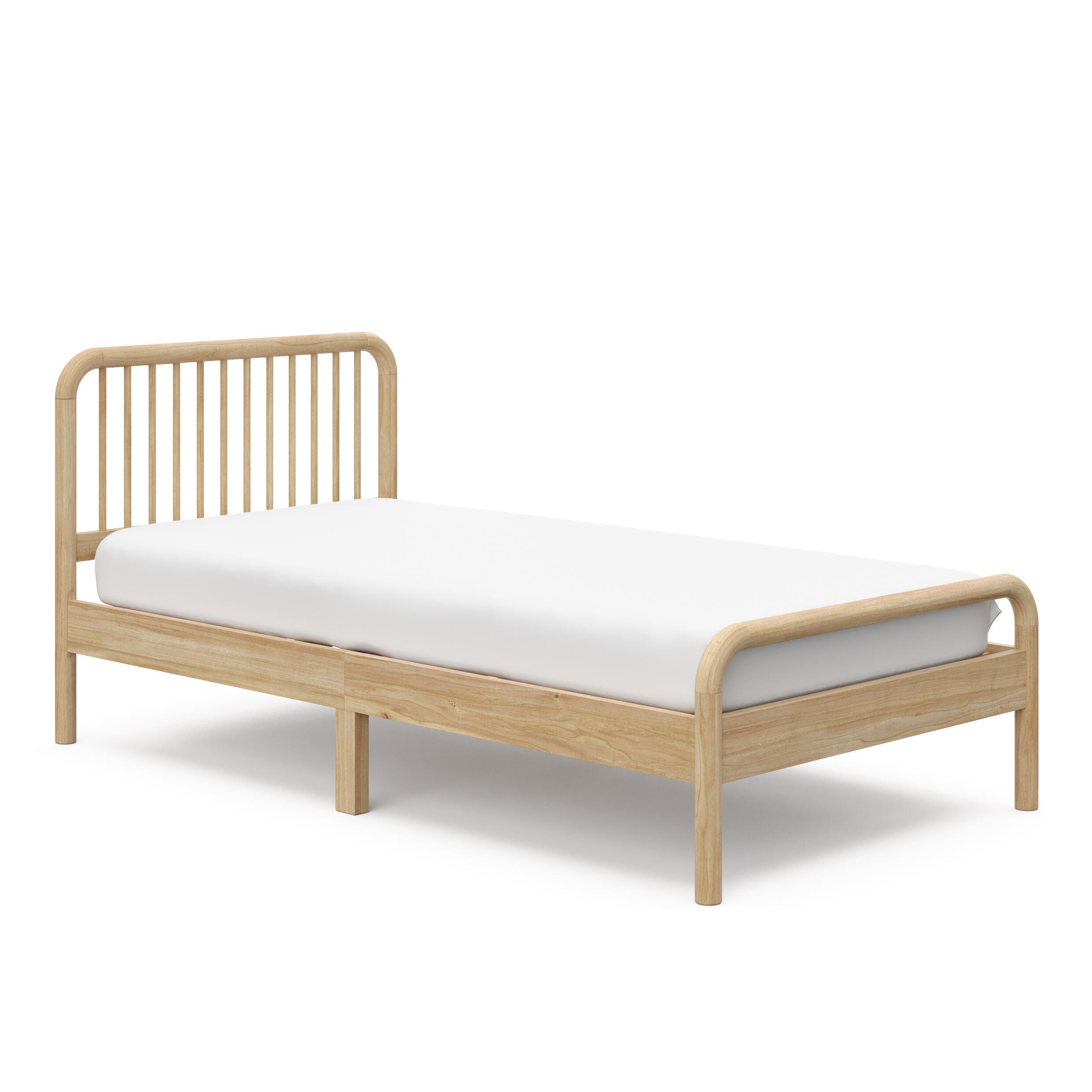 Storkcraft Next Porto Twin Bed, Natural, large