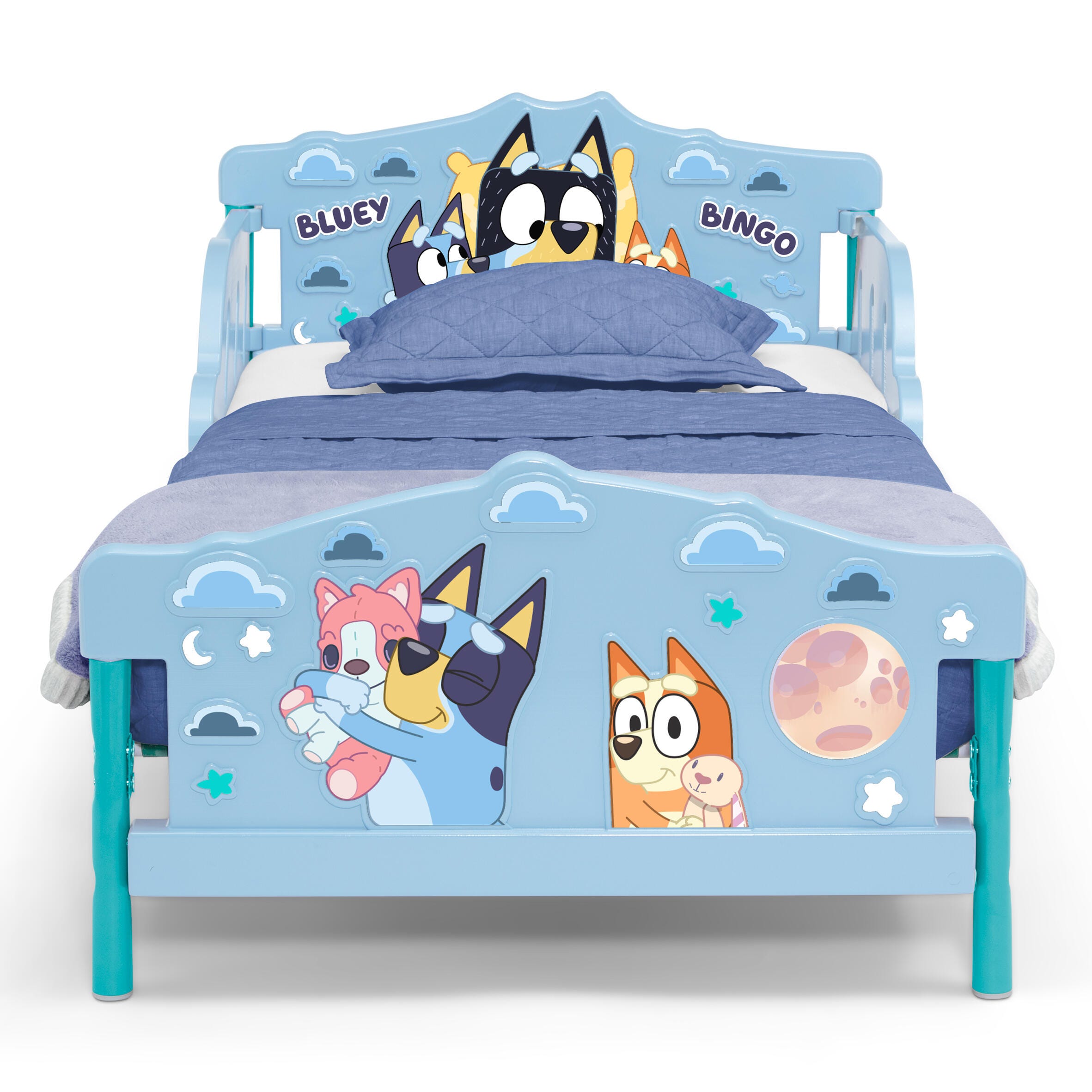 Delta Children Bluey 3D Toddler Bed, , large
