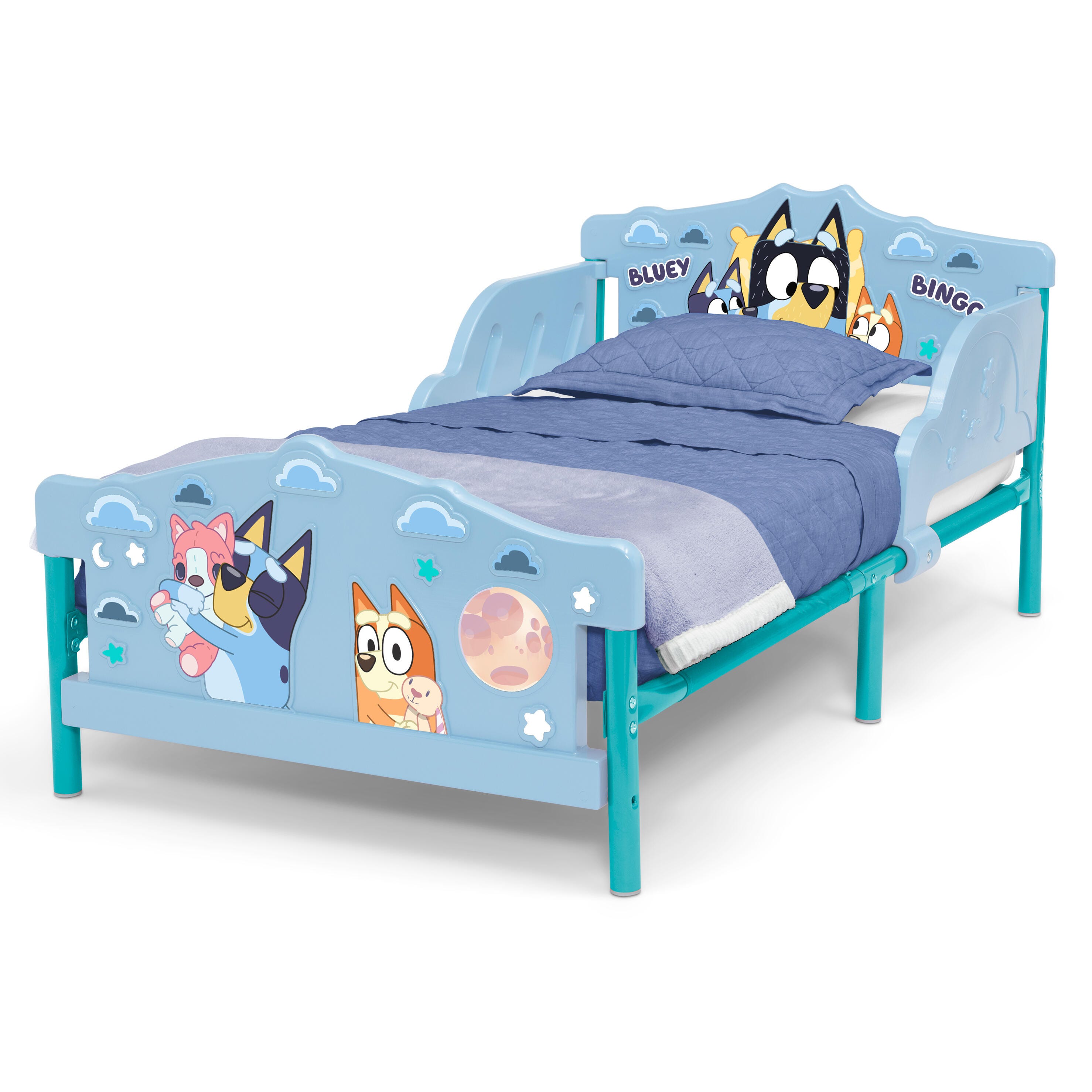 Delta Children Bluey 3D Toddler Bed, , large