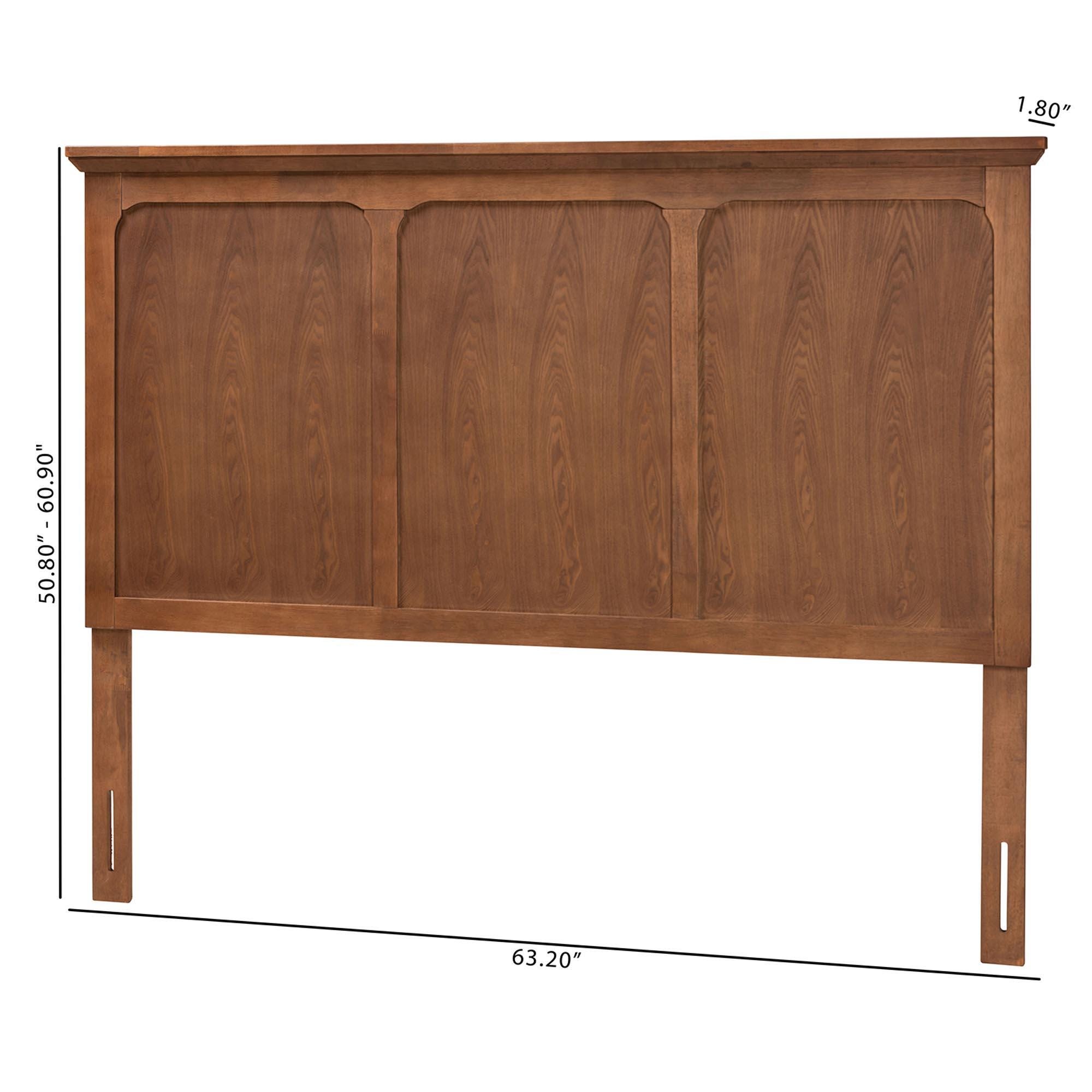 Baxton Studio Alarice Queen Panel Headboard, , large