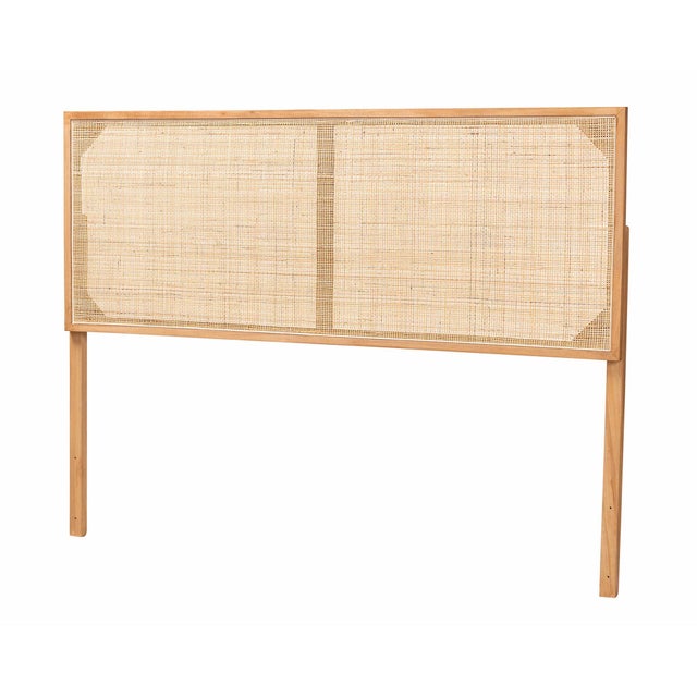 bali & pari Aurelia Queen Panel Headboard, Natural