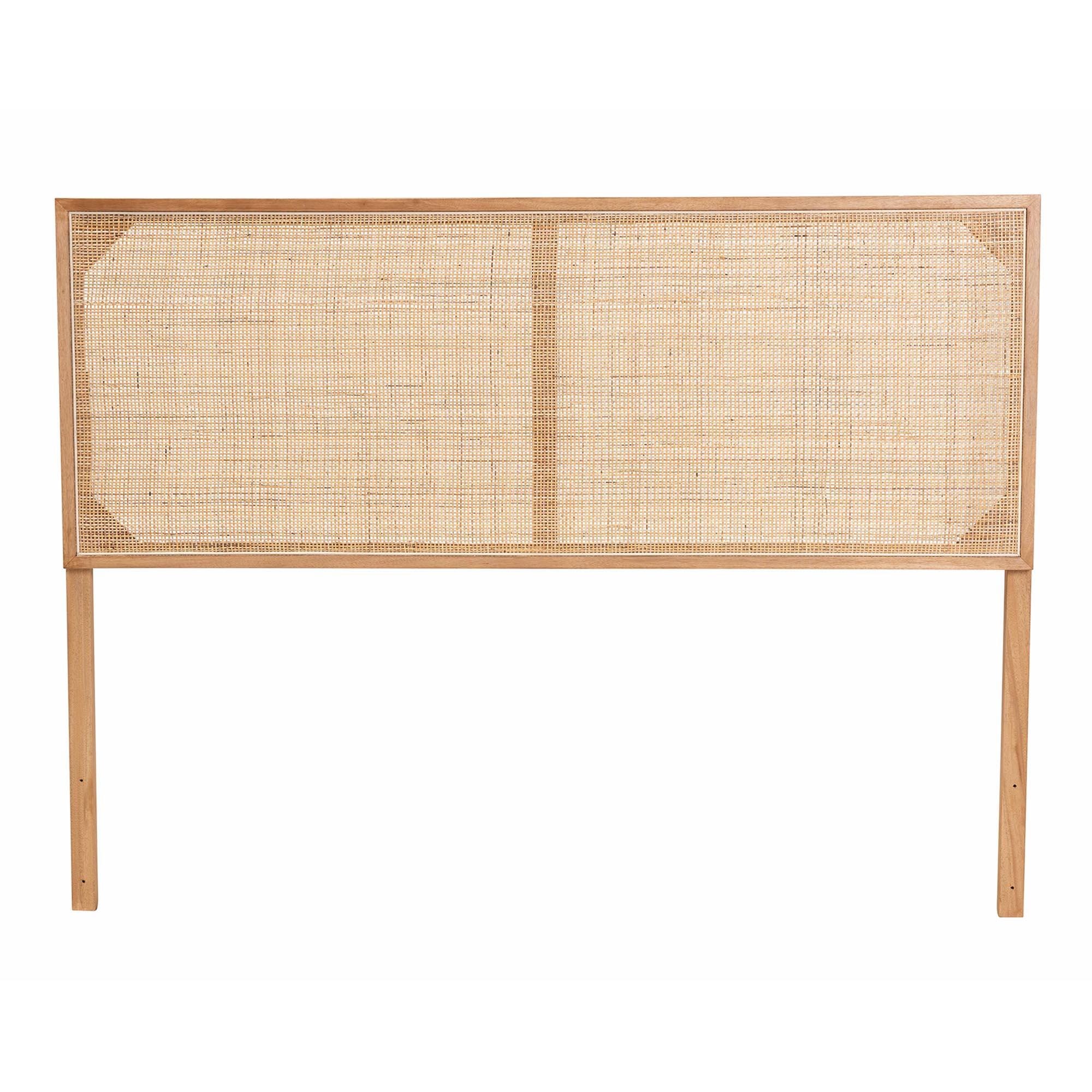 bali & pari Aurelia Queen Panel Headboard, Natural, large